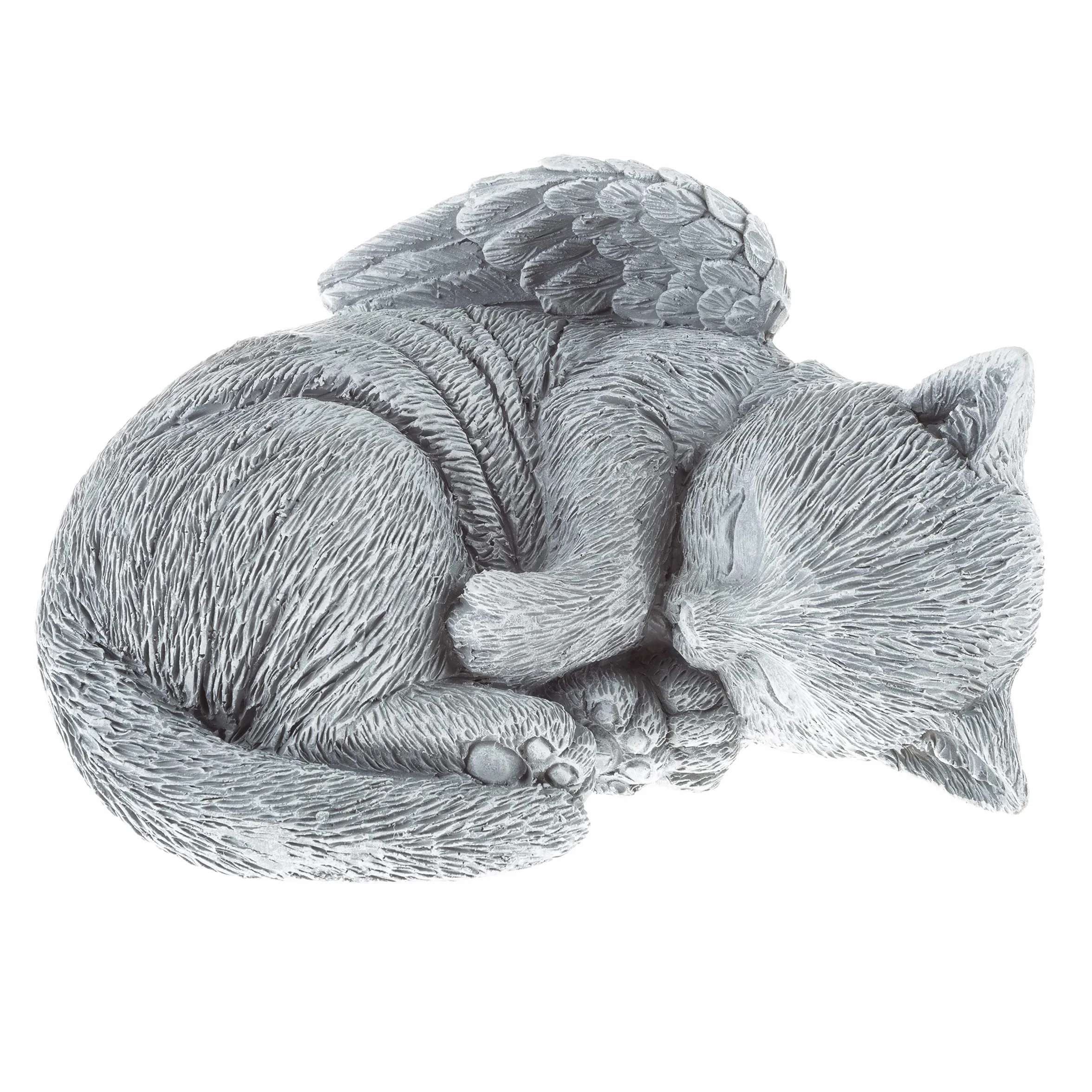 Pure Garden Statue commémorative Ange endormi Chat pour Animal Domestique