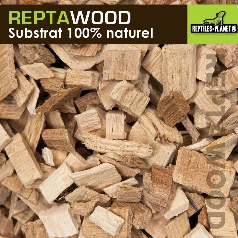 Reptiles Planet Reptawood Substrat Naturel Terrarium Eclats de Hêtre 6 Litres