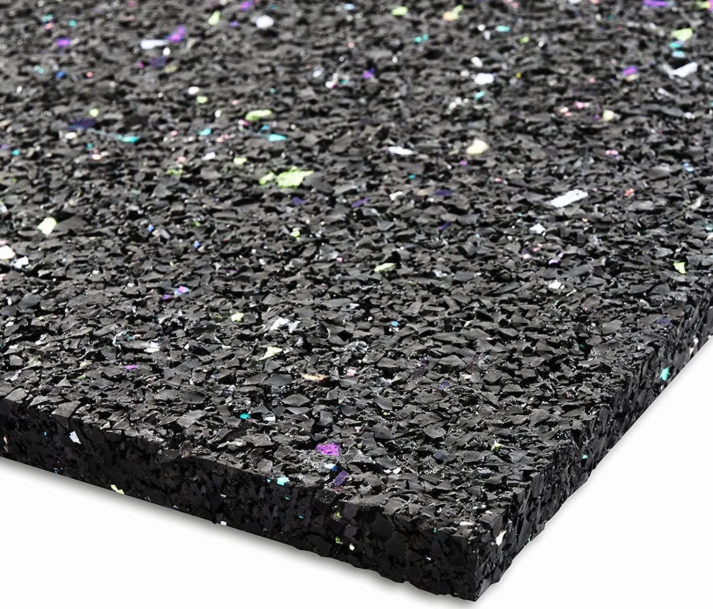 Tapis d'écurie en granulés de Caoutchouc 200 x 125 cm antidérapant 0,5 cm