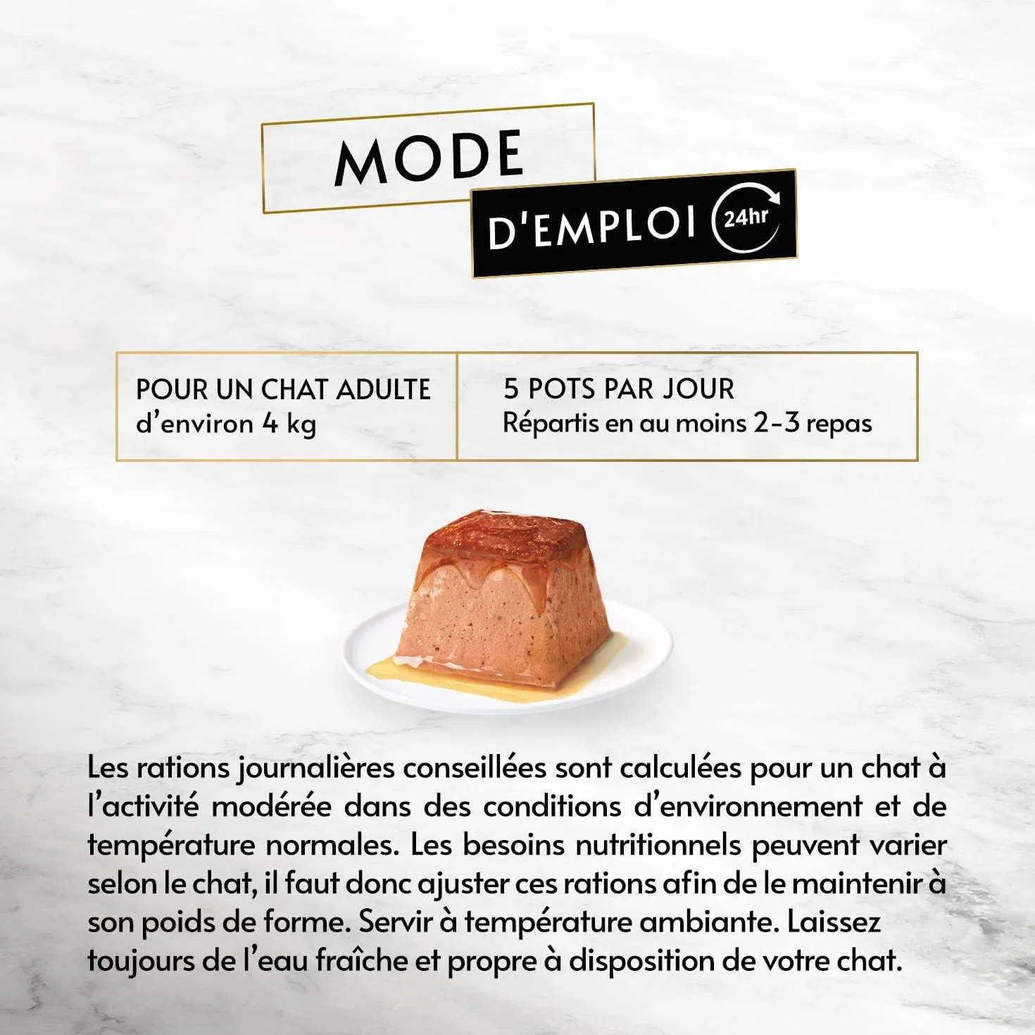 GOURMET REVELATIONS Mousseline Poulet Bœuf 48x57g