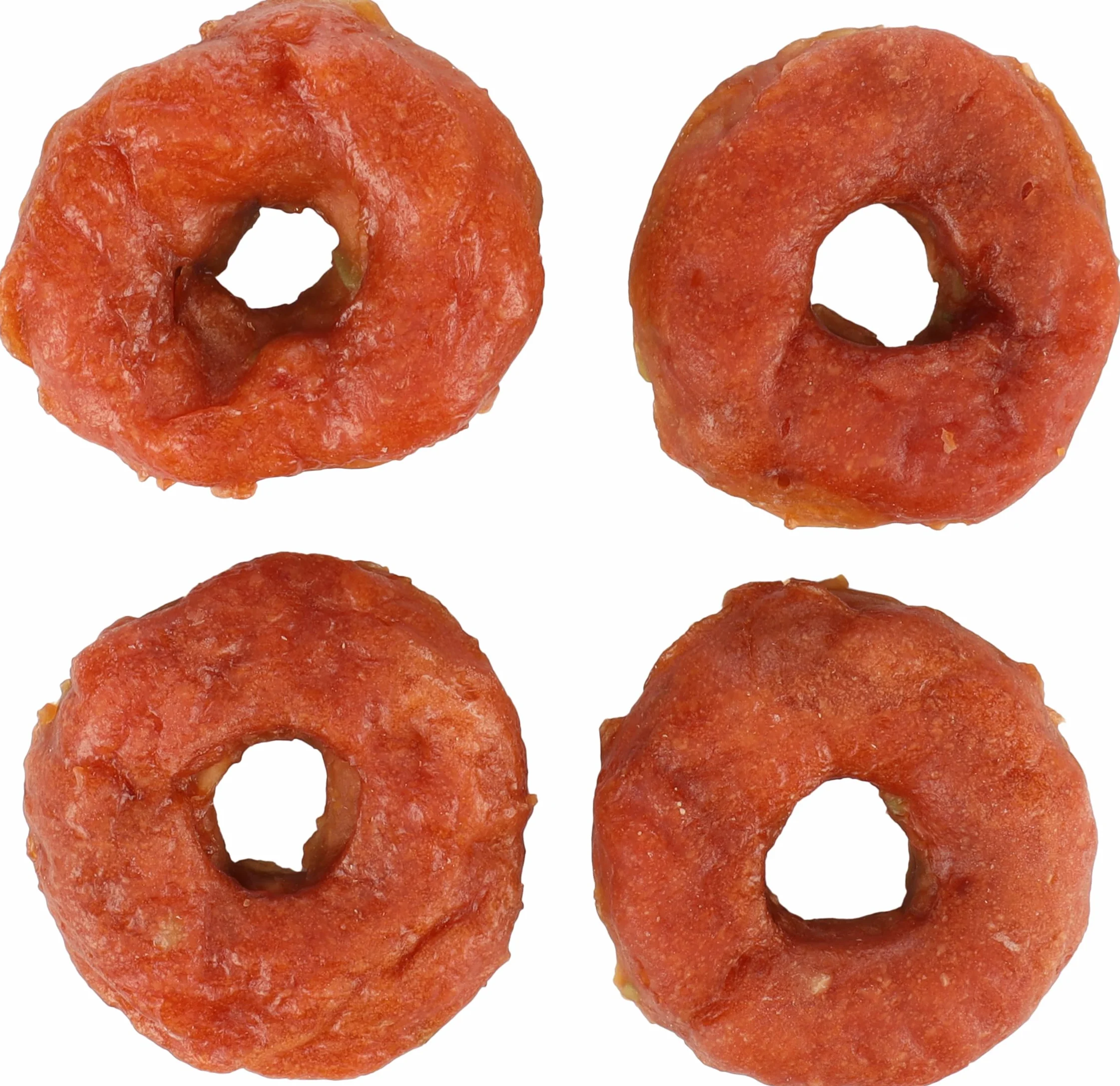 friandises pour chien Hapki donut au poulet snack à mâcher 4 pièces 95 g