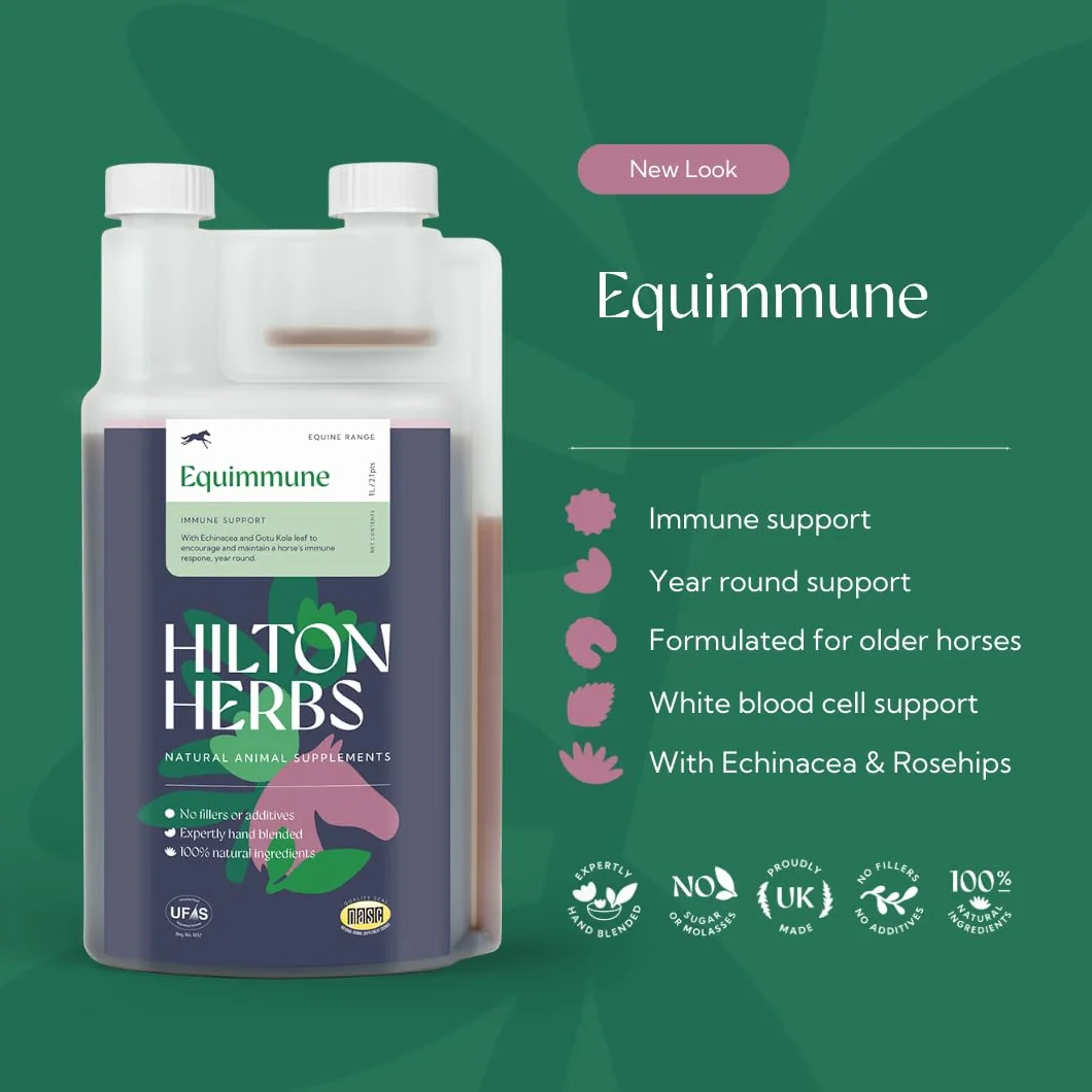 Hilton Herbs Equimmune Gold 1 L Complément Alimentaire Cheval