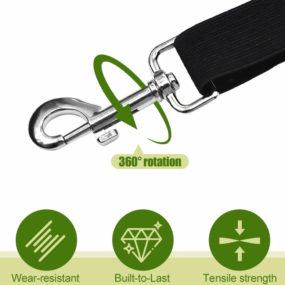 Sangles de Cuisse pour Couvertures de Cheval, Lot de 4, Bandes Élastiques Réglables avec Rotation 360°