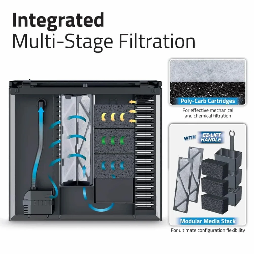 Fluval Flex 2.0 Aquarium Kit Noir 57 l