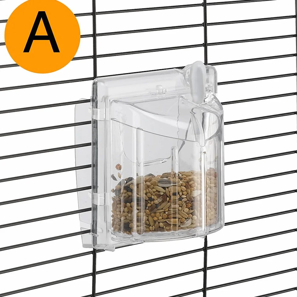 Ferplast BRAVA 2 plastique mangeoire rotative accessoires pour cages à oiseaux