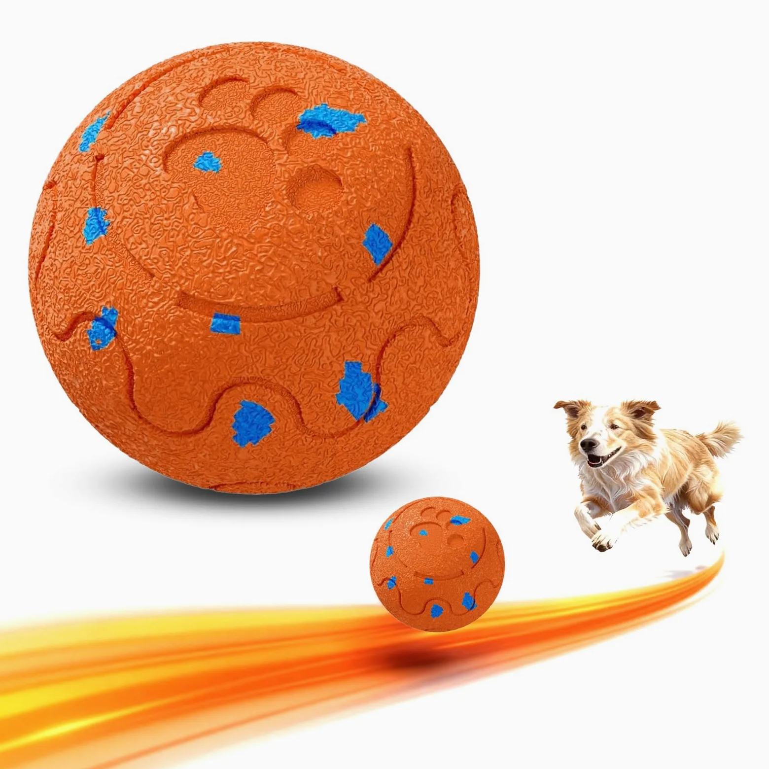 Jouet interactif pour chien, jouet pour chien à mouvement automatique et roulant avec 3 modes, balle intelligente activée par le mouvement pour chiens M/L, rechargeable par USB, E-TPU résistant à la