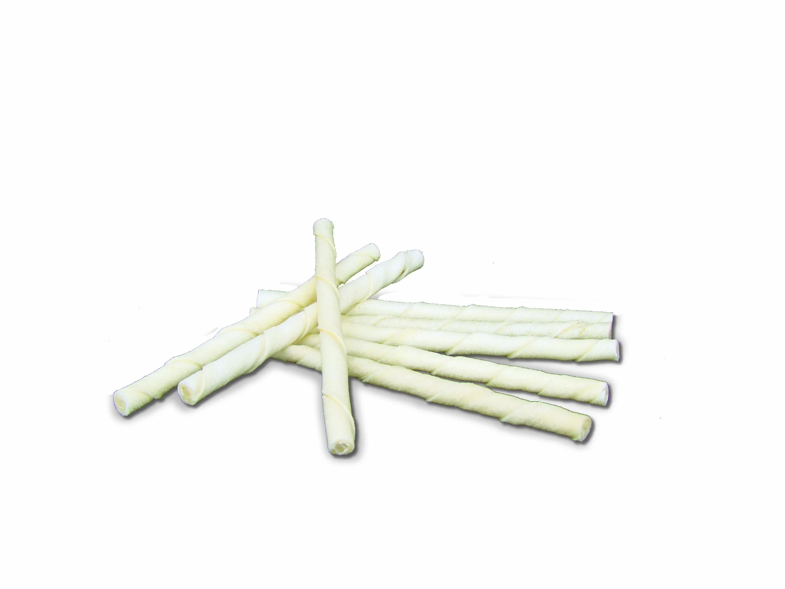 Nobby Stick à Mâcher pour Chien Blanc 12,5 cm 6-7 mm 30 Pièces
