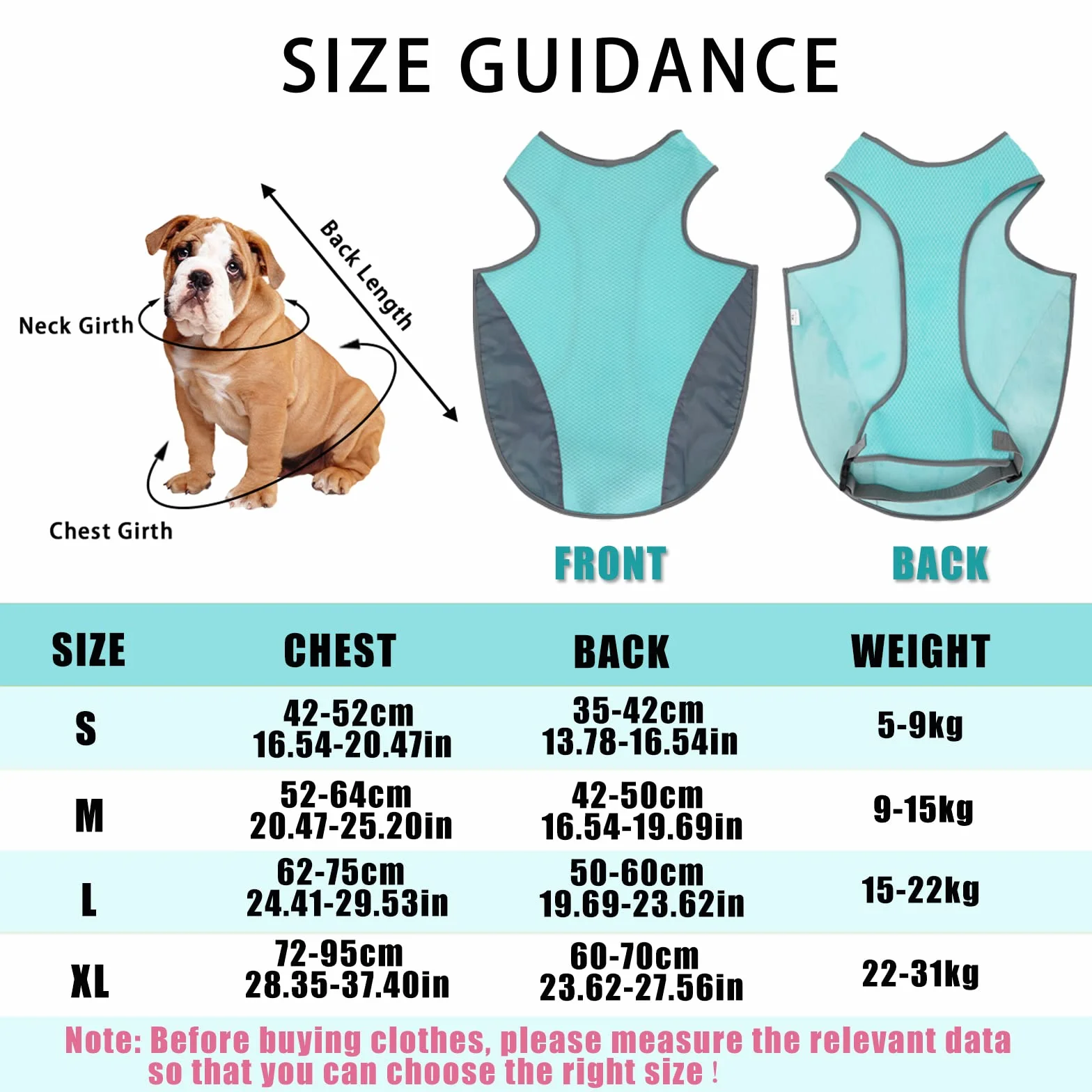 Gilet rafraîchissant chien manteau protection solaire été gilet glace maille respirante vêtements chiens sangles réglables taille moyenne grande