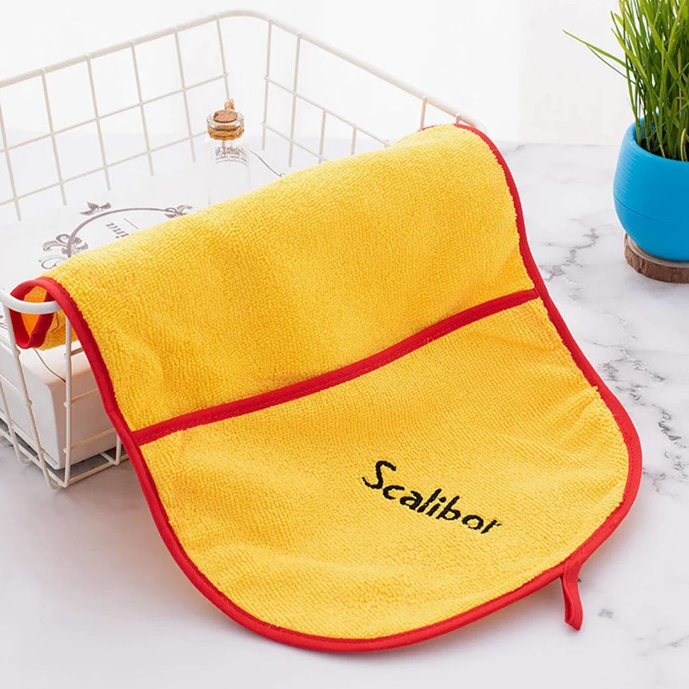 Rapide Séchage Serviette de Bain, Serviette pour Chien Peignoir pour Animaux Chien Chat Serviette Chien Robe de Chambre
