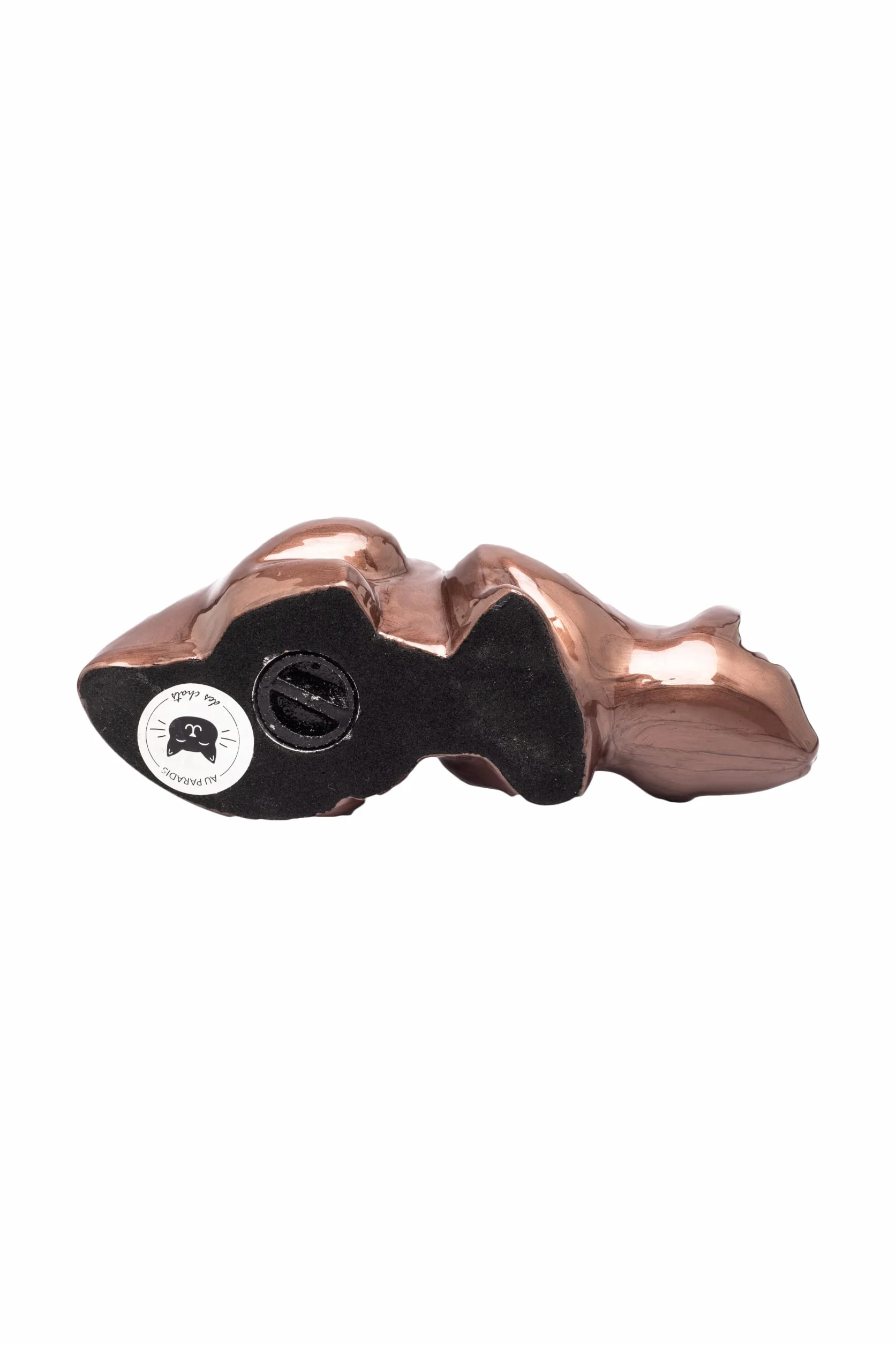 Urne Baguera Cendre Funéraire pour Chat, Souvenir Animal de Compagnie Marron