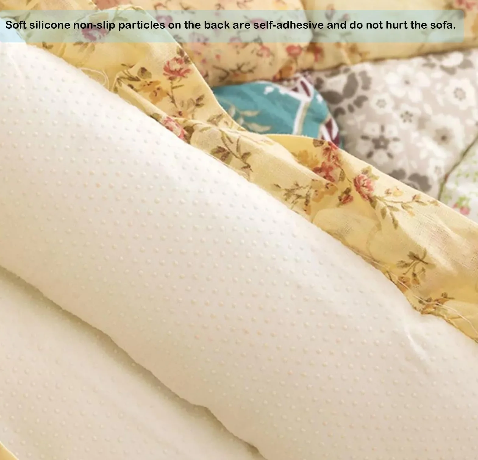TaLcuS Funny Fuzzy Dog Quilted Sofa Cover Couch Cover Garden Chic Cotton Protective 70x150cm