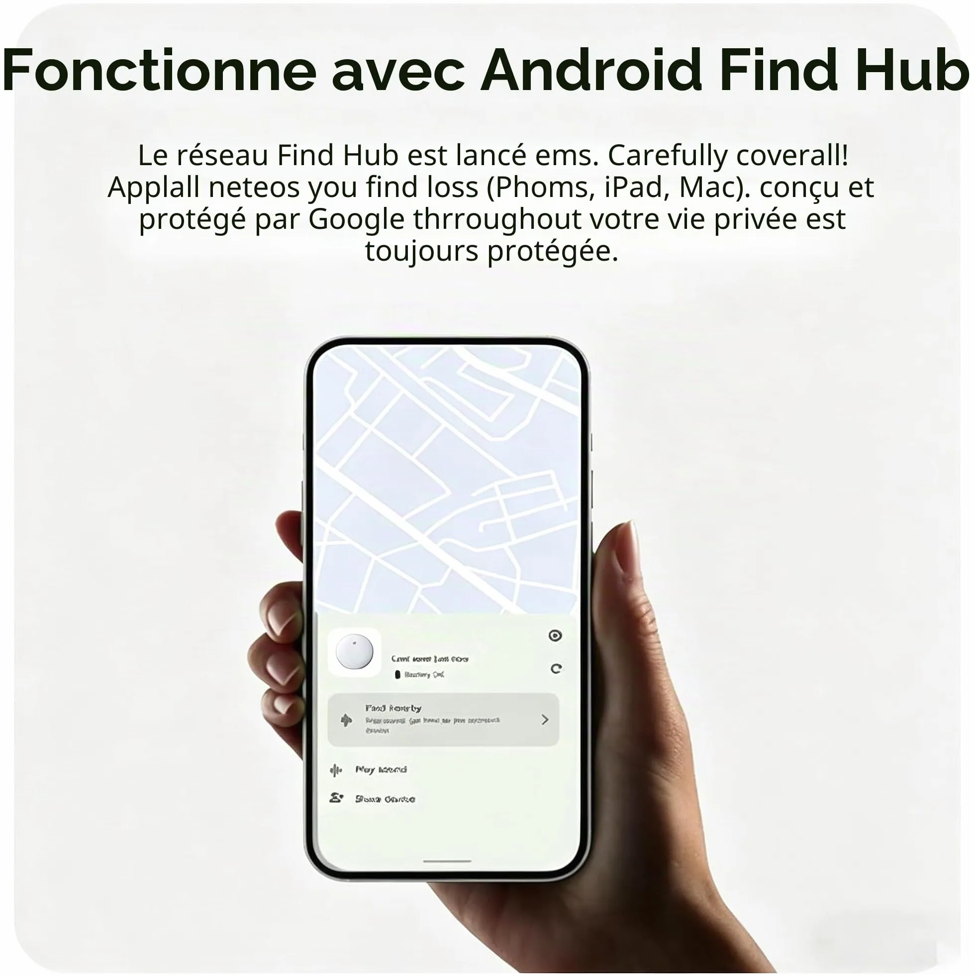 Vitivie GP90 - Tracker GPS précis sans abonnement (Apple)