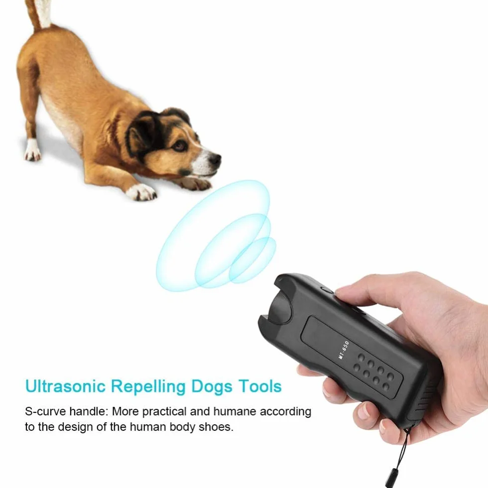 Dog Chaser Répulsif à Ultrasons pour Chiens Outil de Formation Électronique