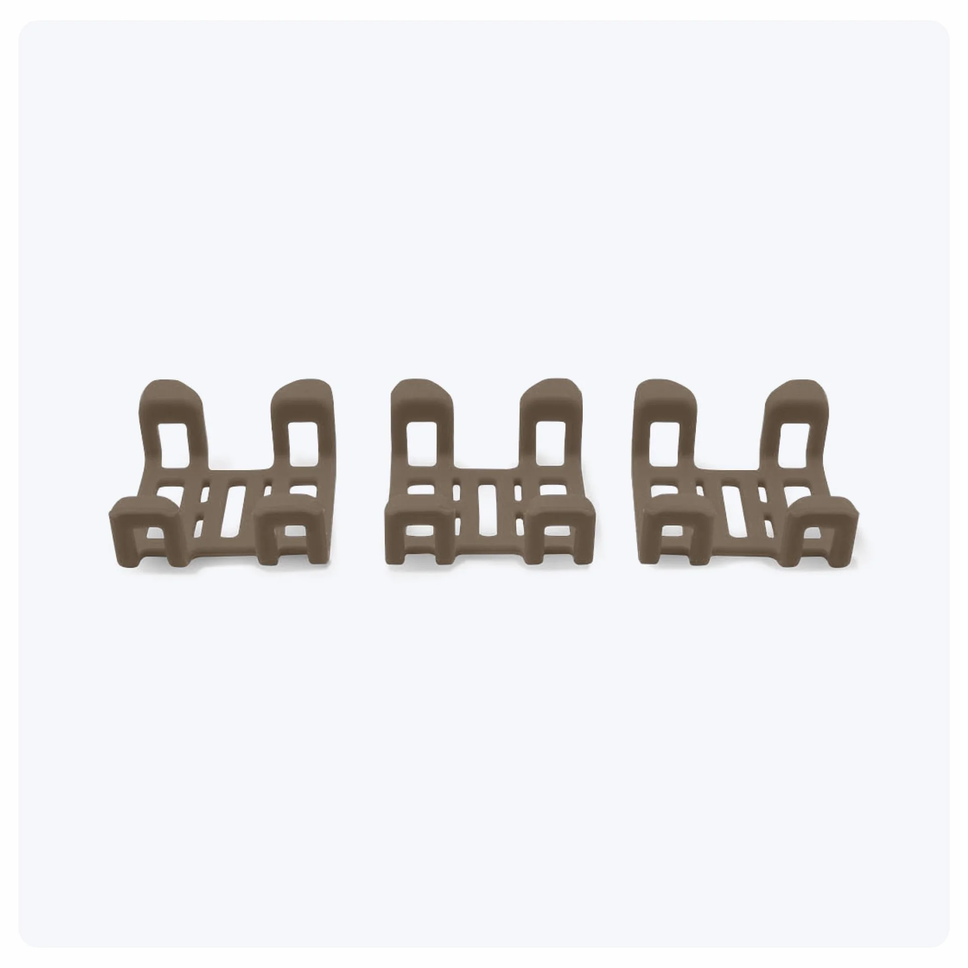 Tractive Attaches Flexibles pour Tractive GPS Dog Taille Standard Marron