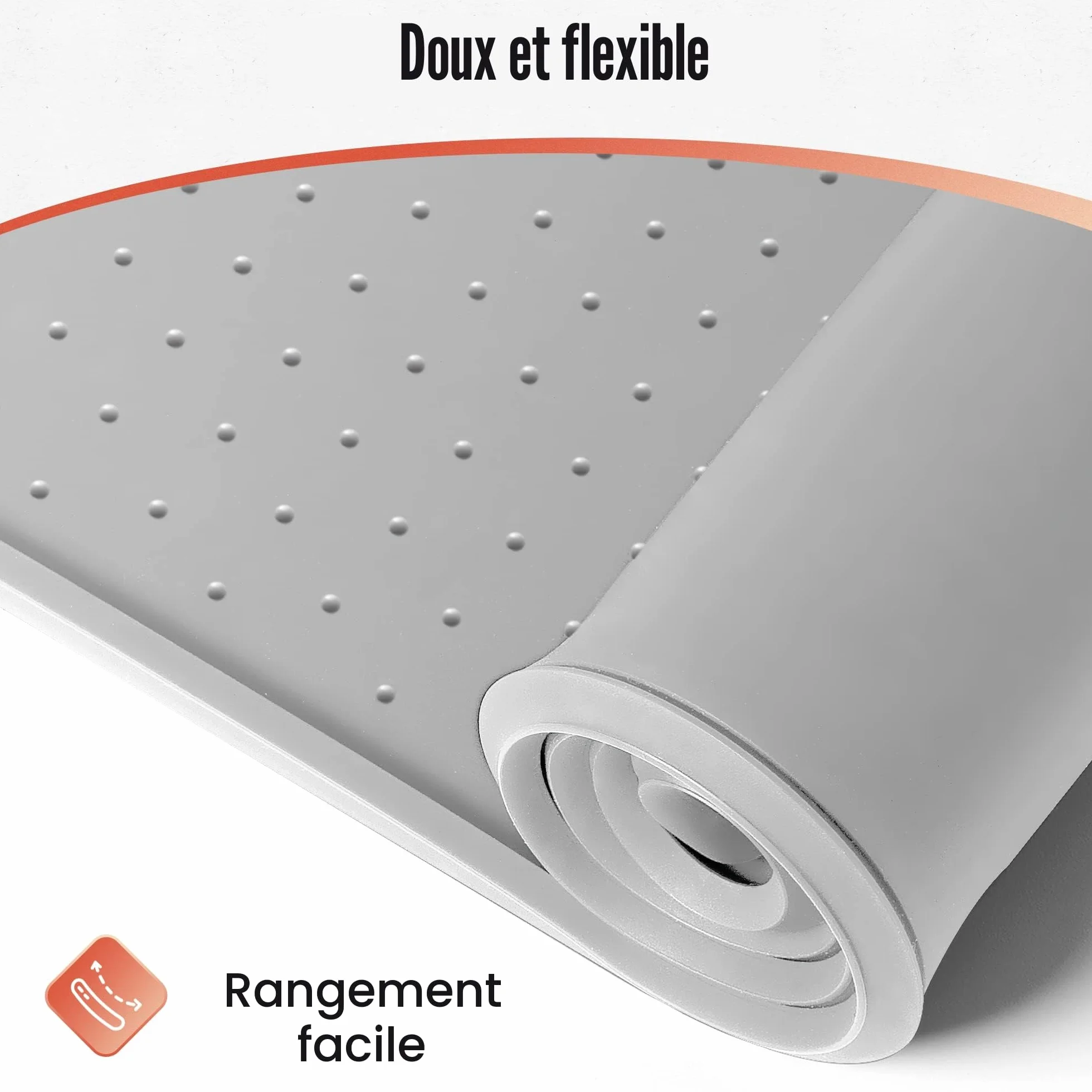 Conlun Tapis de Nourriture pour Chien et Chat de Silicone, Design antidérapant, Bord surélevé pour éviter Que l'eau ou la Nourriture ne se renverse, Passe au Lave-Vaisselle, Facile à Nettoyer