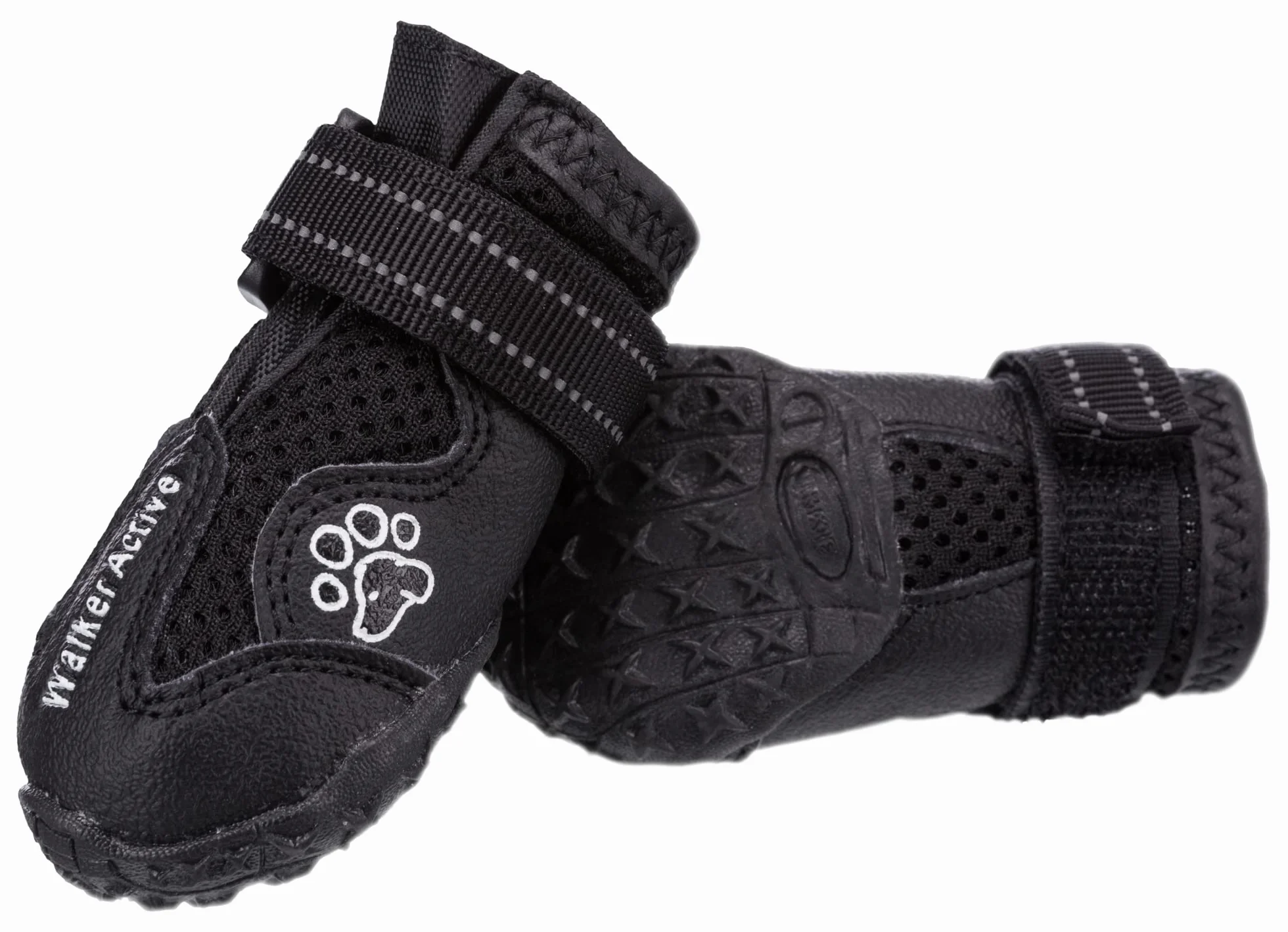 TRIXIE protection Walker Active L-XL chaussures respirantes avec réflecteurs pour chiens
