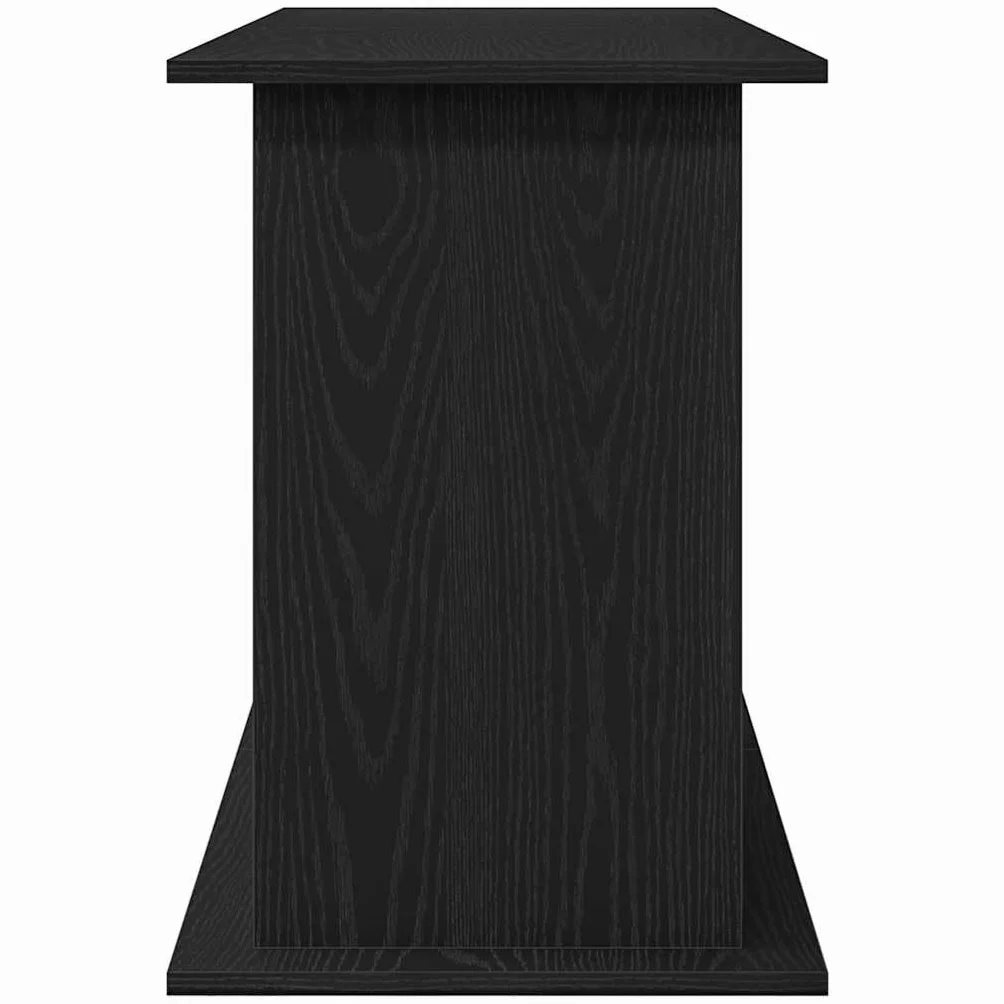 VidaXL Support d'Aquarium Chêne Noir 121x41x58 cm Bois d'Ingénierie