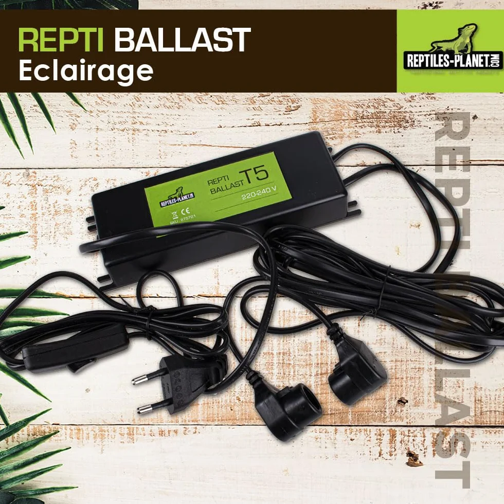 Reptiles Planet Repti Ballast Tube Fluorescent T5 39 W Noir