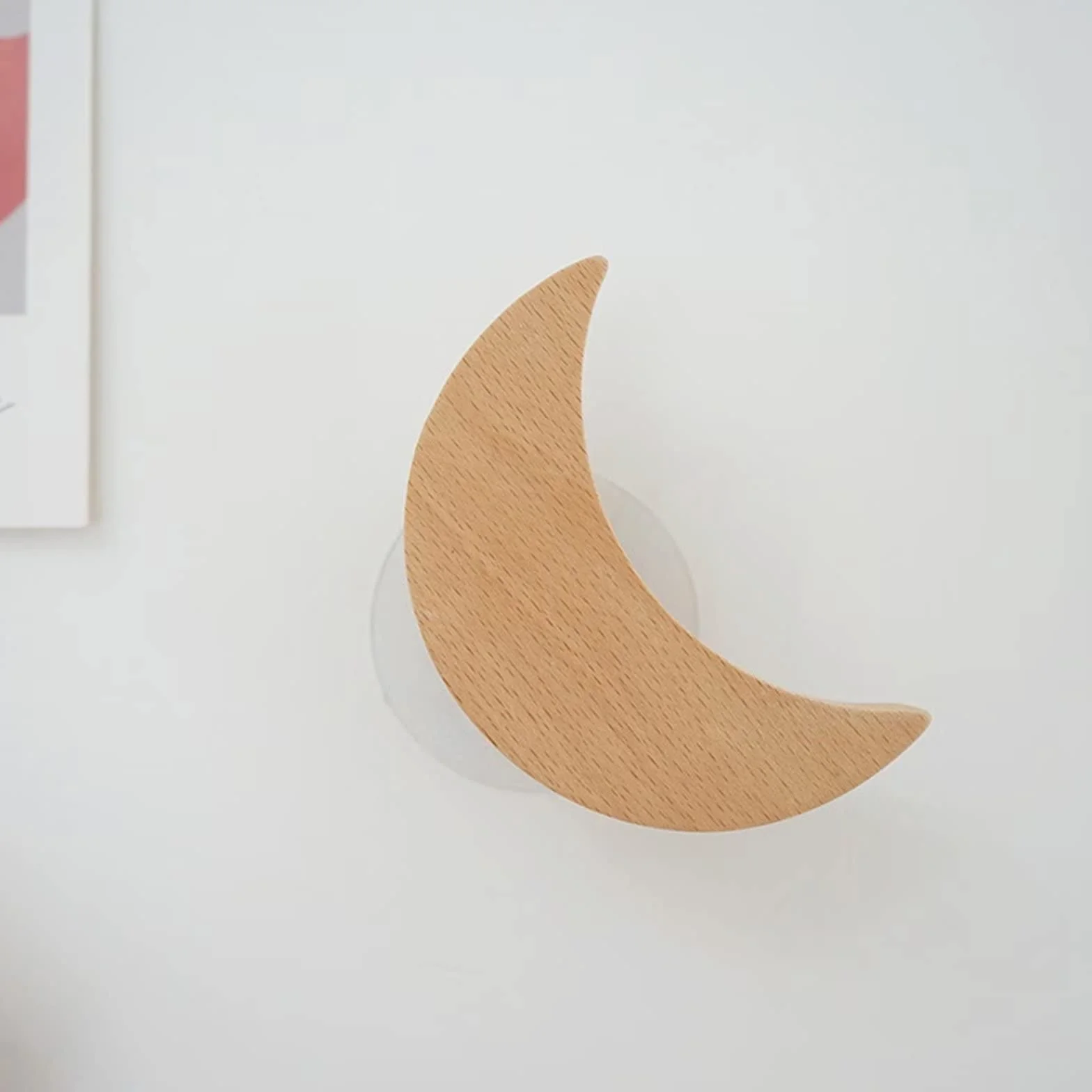 Boutons de placard décoratifs en bois en forme de nuage Lot de 2 avec vis