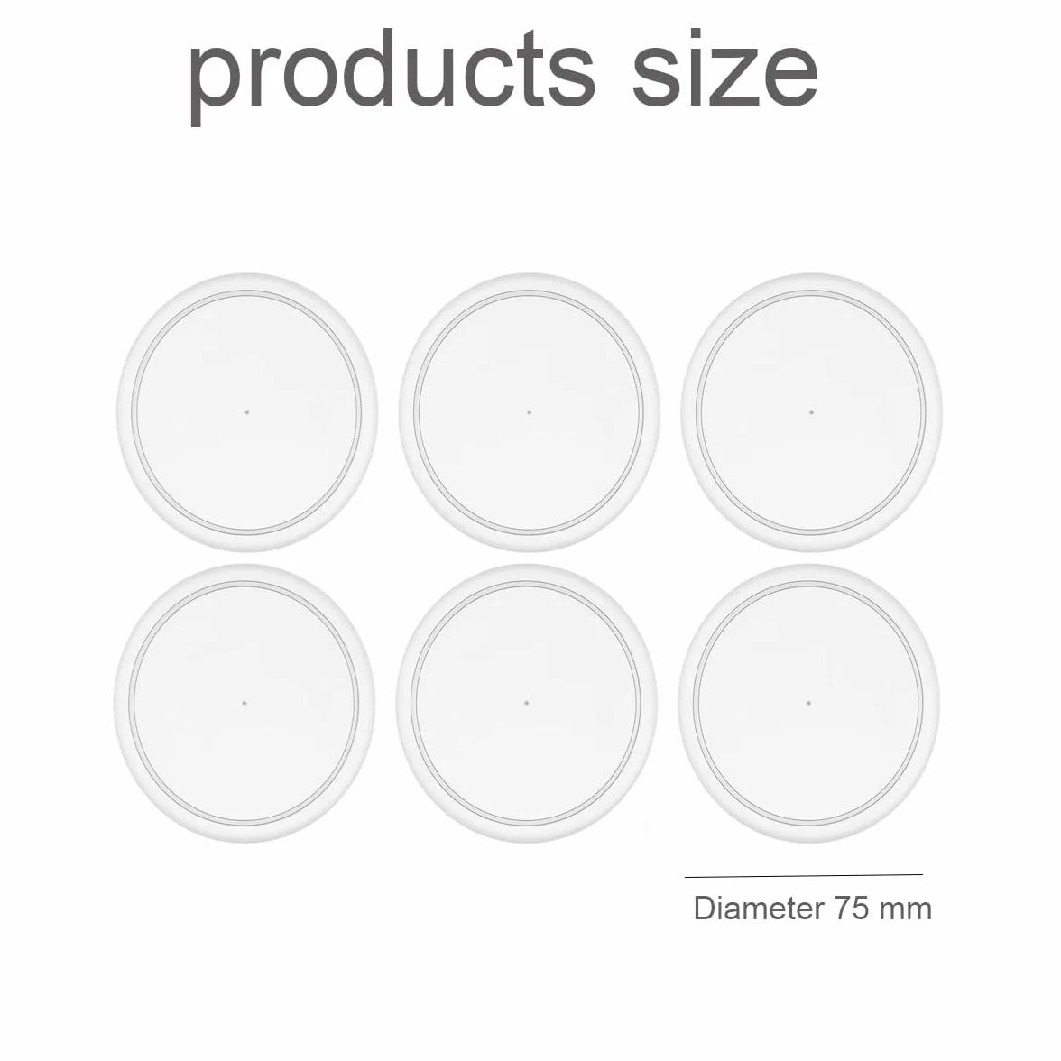 Couvercles de Boîtes,6 PCS Couvercles en Plastique Transparent Hermétiques pour Aliments pour Animaux,Réutilisables,Universels pour La Conservation des Aliments,Chiens et Chats,75 mm