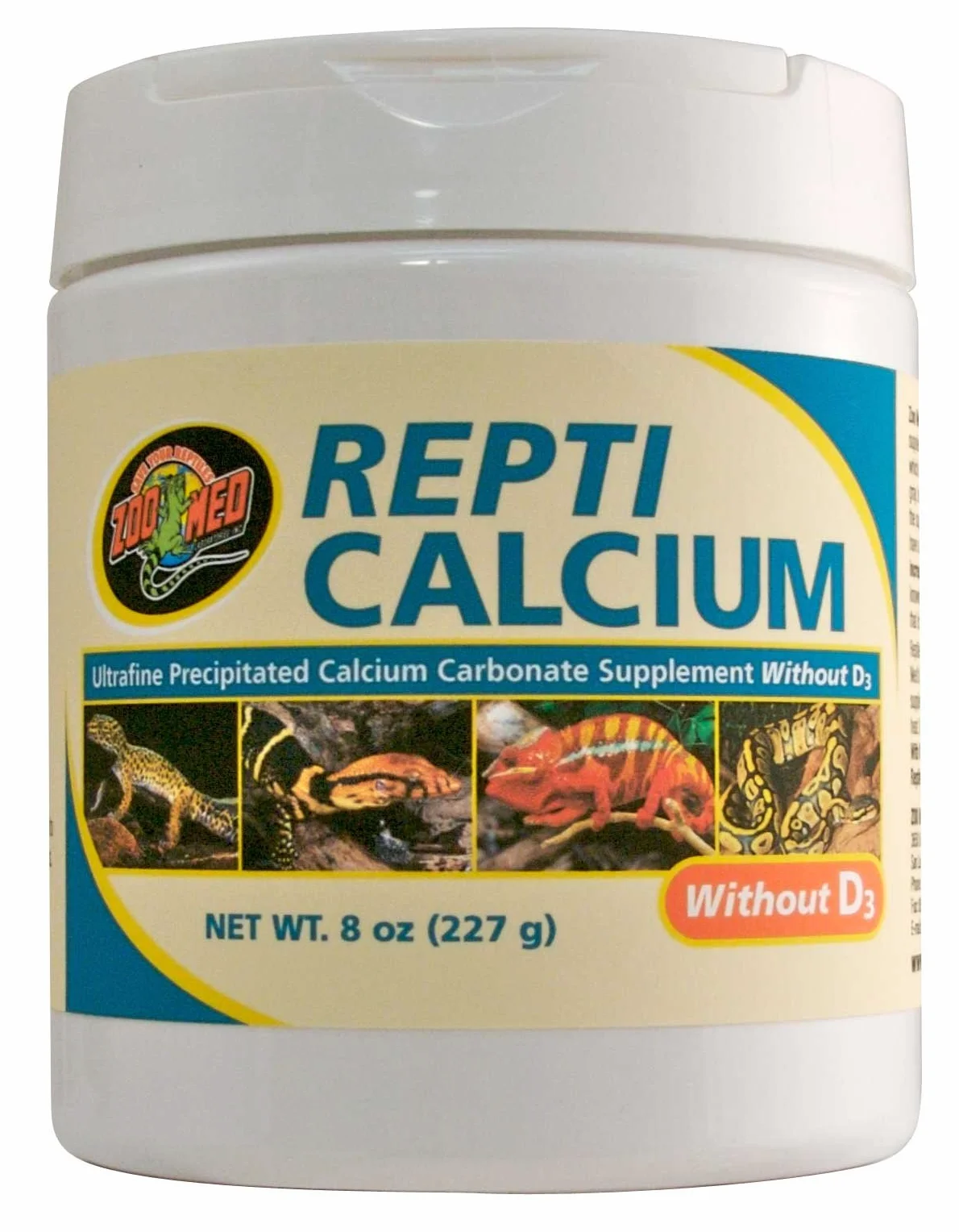 Zoo Med Repti Calcium sans D3 227 g pour Reptile