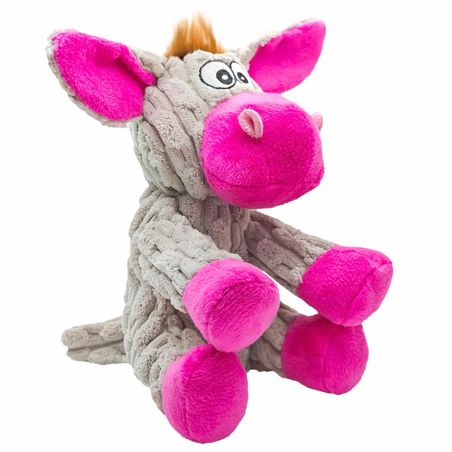 Peluche pour Chien, Jouet à Couinement avec Squeaker, Doudou pour Petit et Moyen Chien, Cadeau Chien