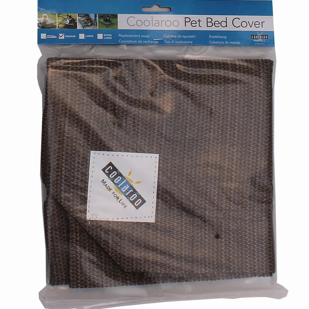 Coolaroo Housse de Matelas pour Animal Domestique Grand Bronze