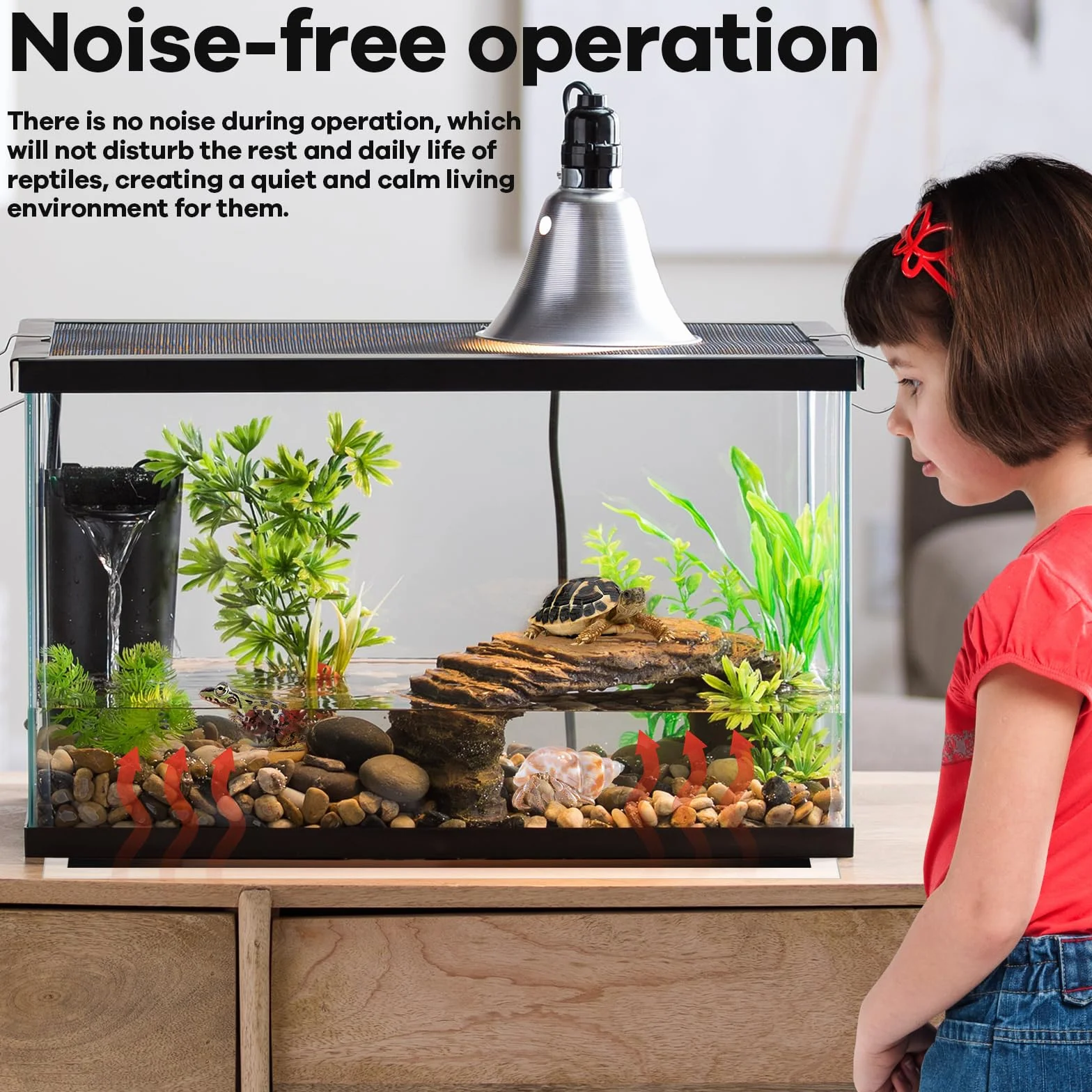 Tapis chauffant terrarium reptile étanche 7W 0-35°C