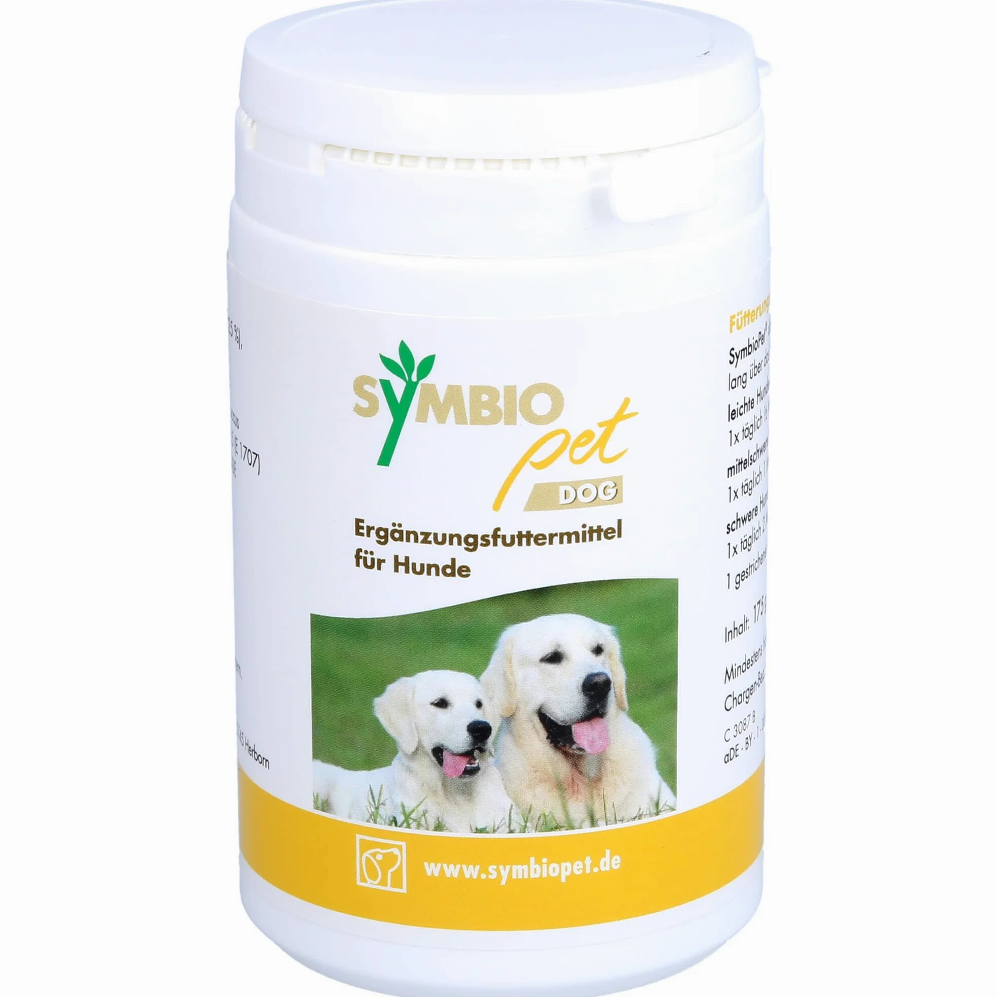 SymbioPet dog Pulver für Hunde, 175 g Poudre