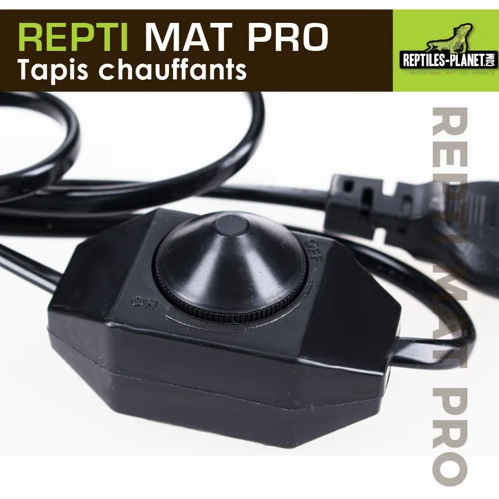 Reptiles Planet Repti Mat Pro Tapis Chauffant Terrarium Tropical 8 W 15 x 20 cm