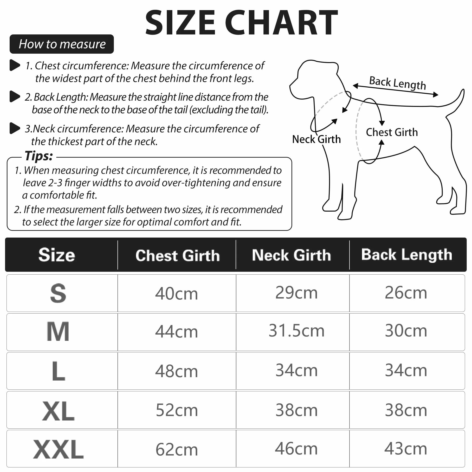 Manteau chien hiver imperméable harnais veste chaude polaire noir XL