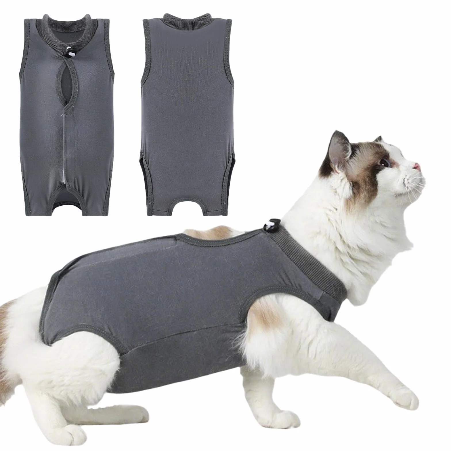 Combinaison de Récupération pour Chat Après Stérilisation Gilet 2 PCS Body Post Opératoire
