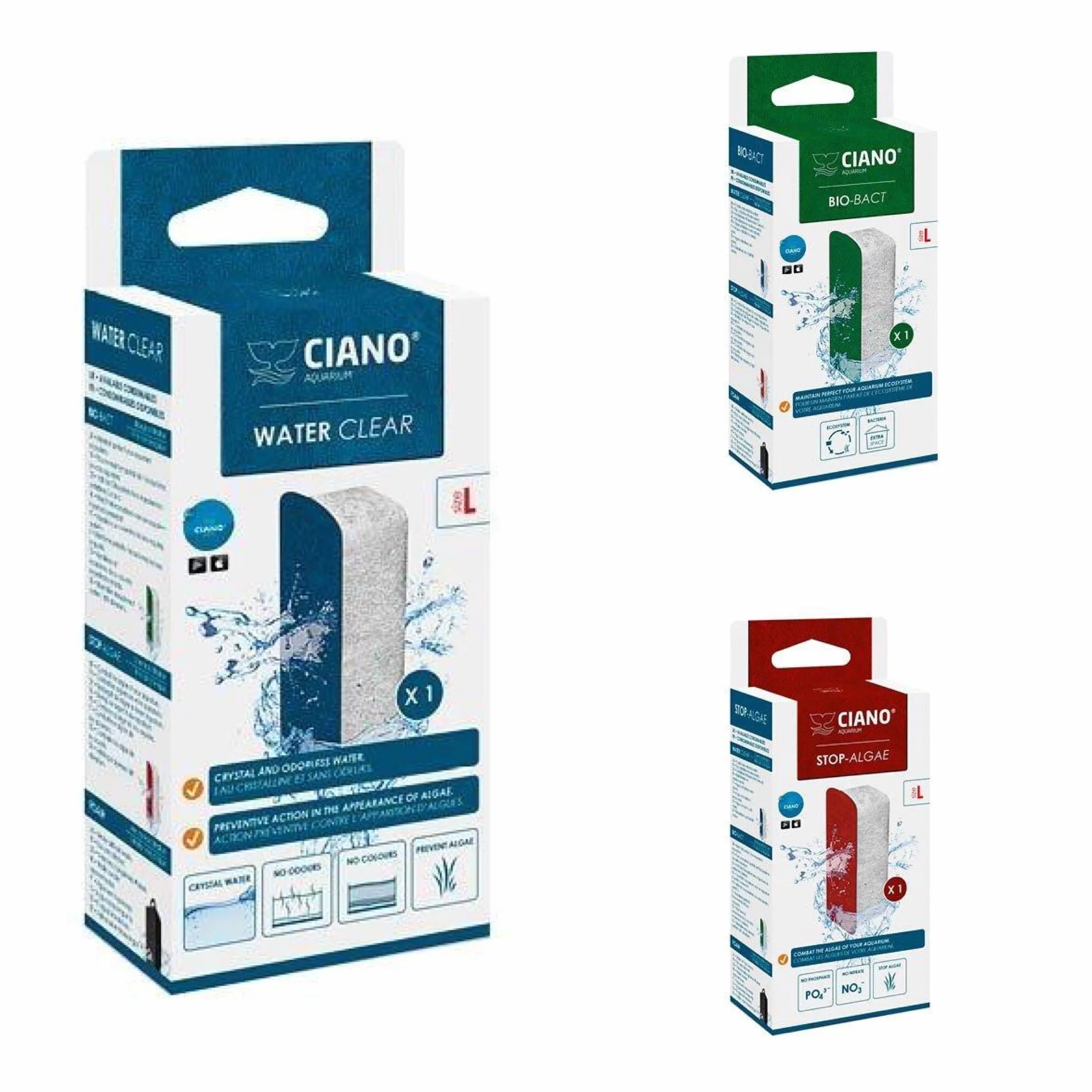 Ciano Grande cartouche pour filtres CFBIO150 et CFBIO250