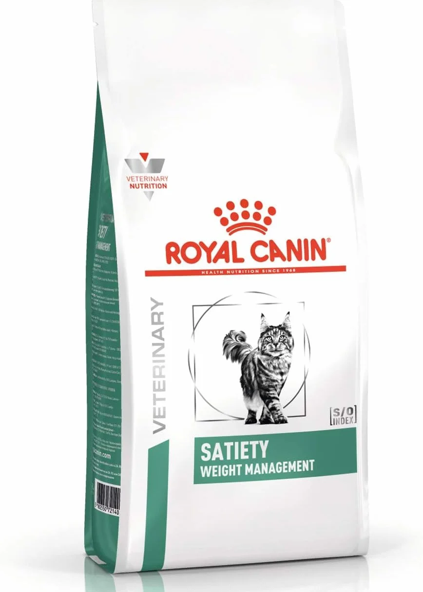 Royal Canin Veterinary Satiety Weight Management Feline 1,5 kg Aliment complet diététique pour chats obésité