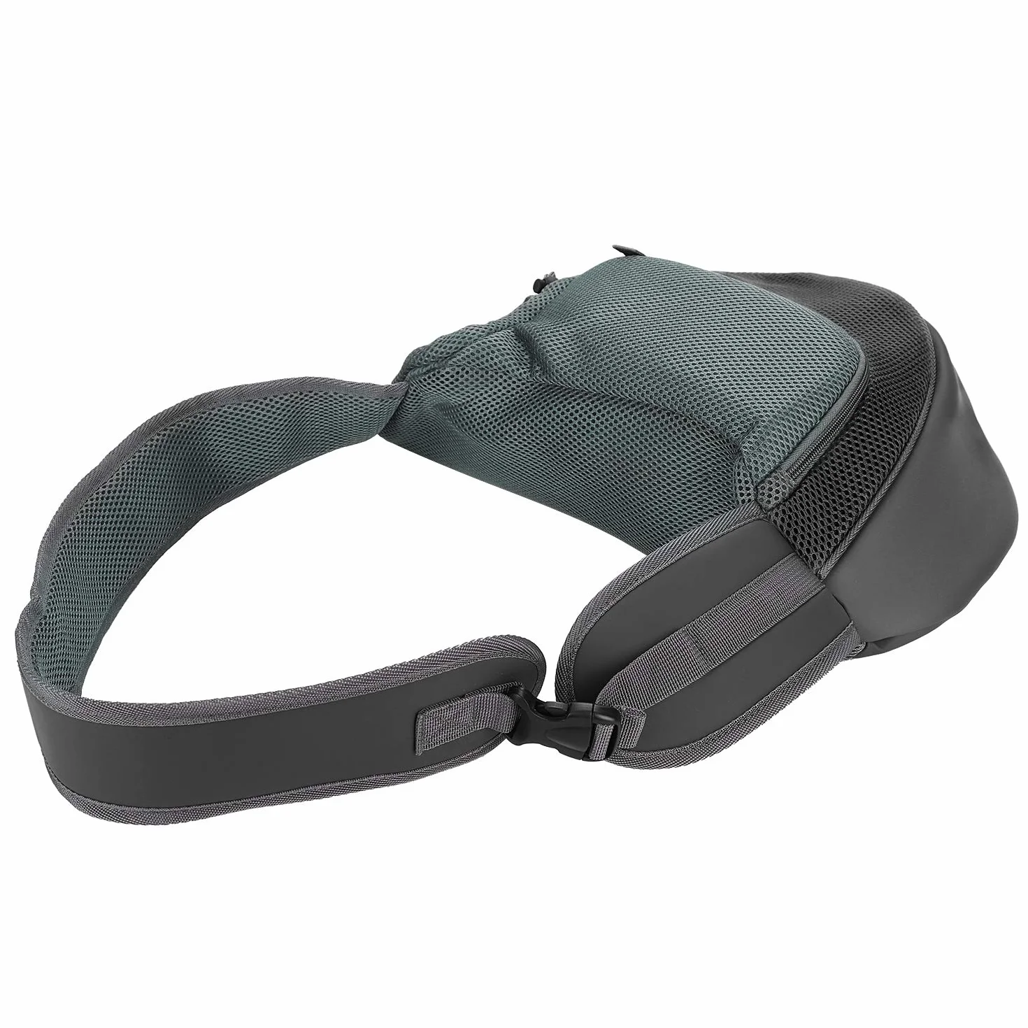 Sac de Transport Chien Réglable Sac à Bandoulière pour Chat Chiot Voyage Petits Animaux avec Pochette Filet Respirant