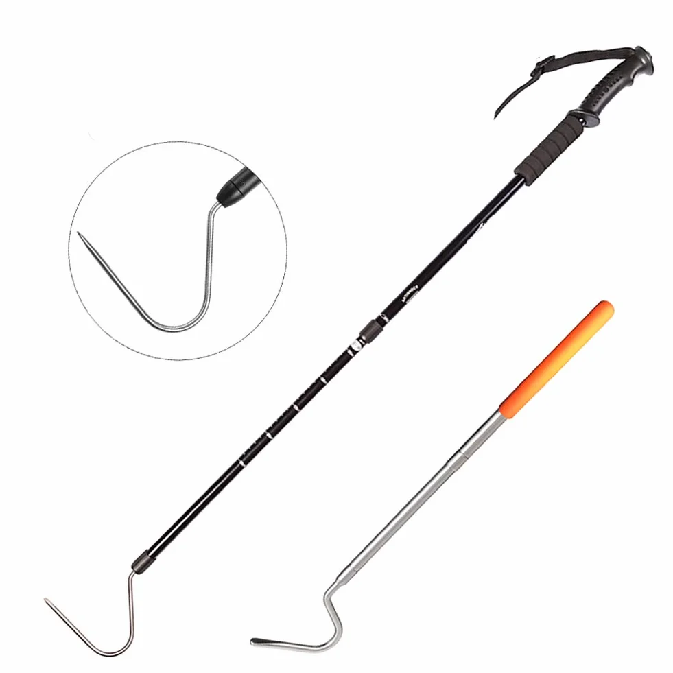 Professional Snake Hook Reptile Grabber Rattle Snake Catcher Extensible 135cm 53 inch