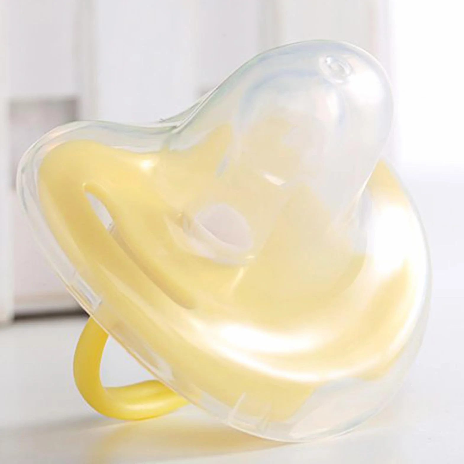 Tétine pour Chaton en Silicone Forme Papillon 4 Pièces avec Étui Antipoussière