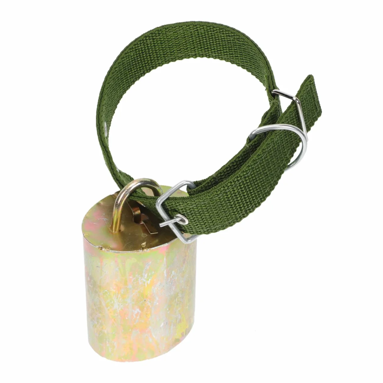 STOBAZA Cloche de pâturage pour bétail et moutons Sonnette en bronze avec son fort