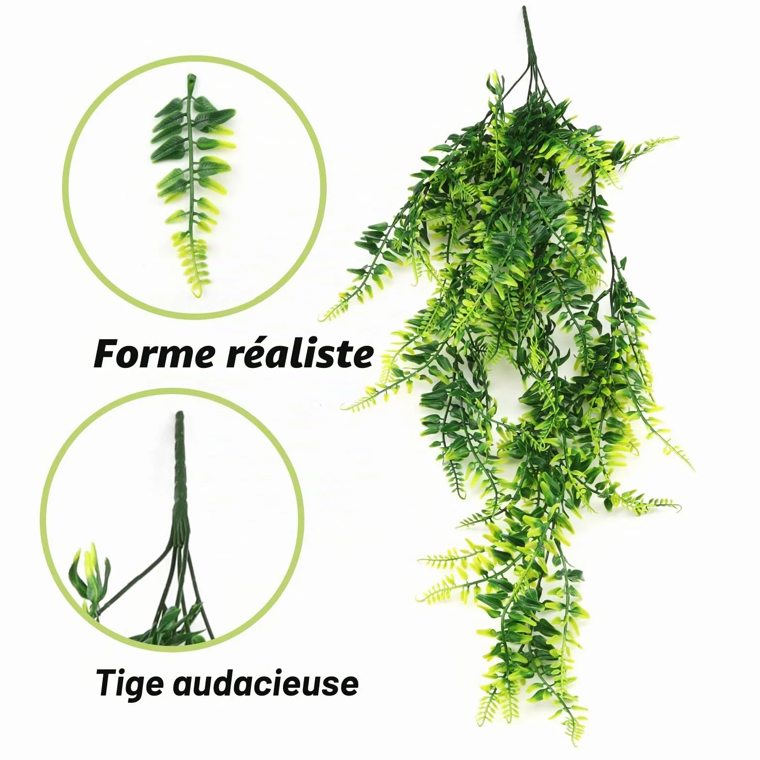 QUOZUO Dragon Barbu Hamac Naturel pour Reptile avec Vignes d'Escalade et Branche Décorative Terrarium