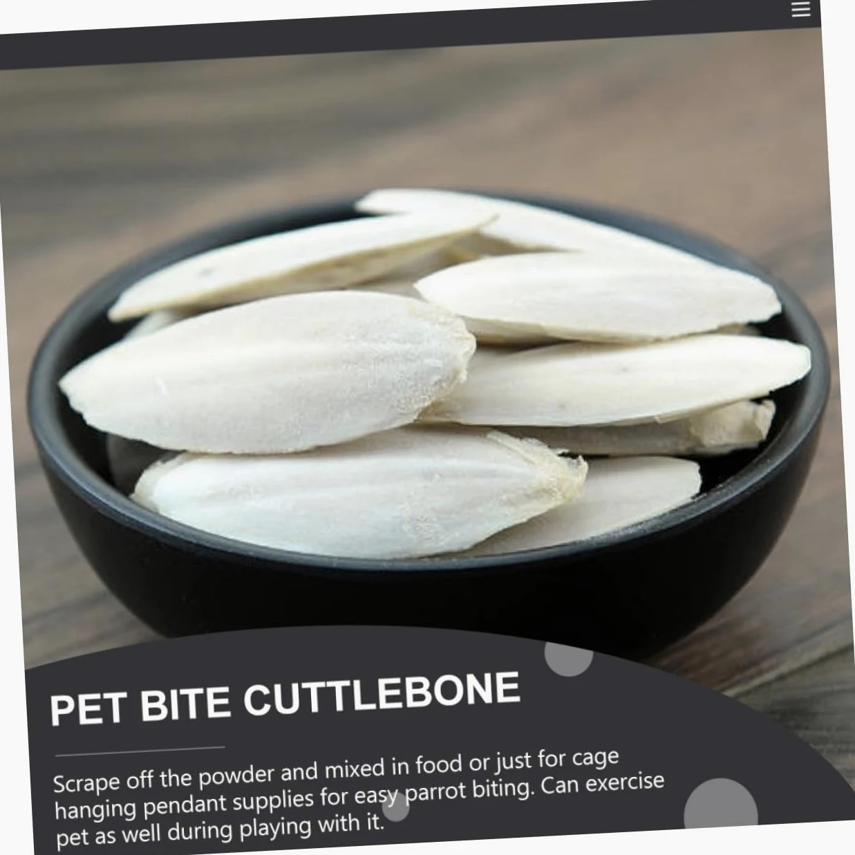 GALPADA 36 Ensembles Lot de Os de Seiche à Mâcher pour Petits Animaux de Grignotage Naturel Calcium avec Support Métallique pour Hamsters Cochons et Oiseaux