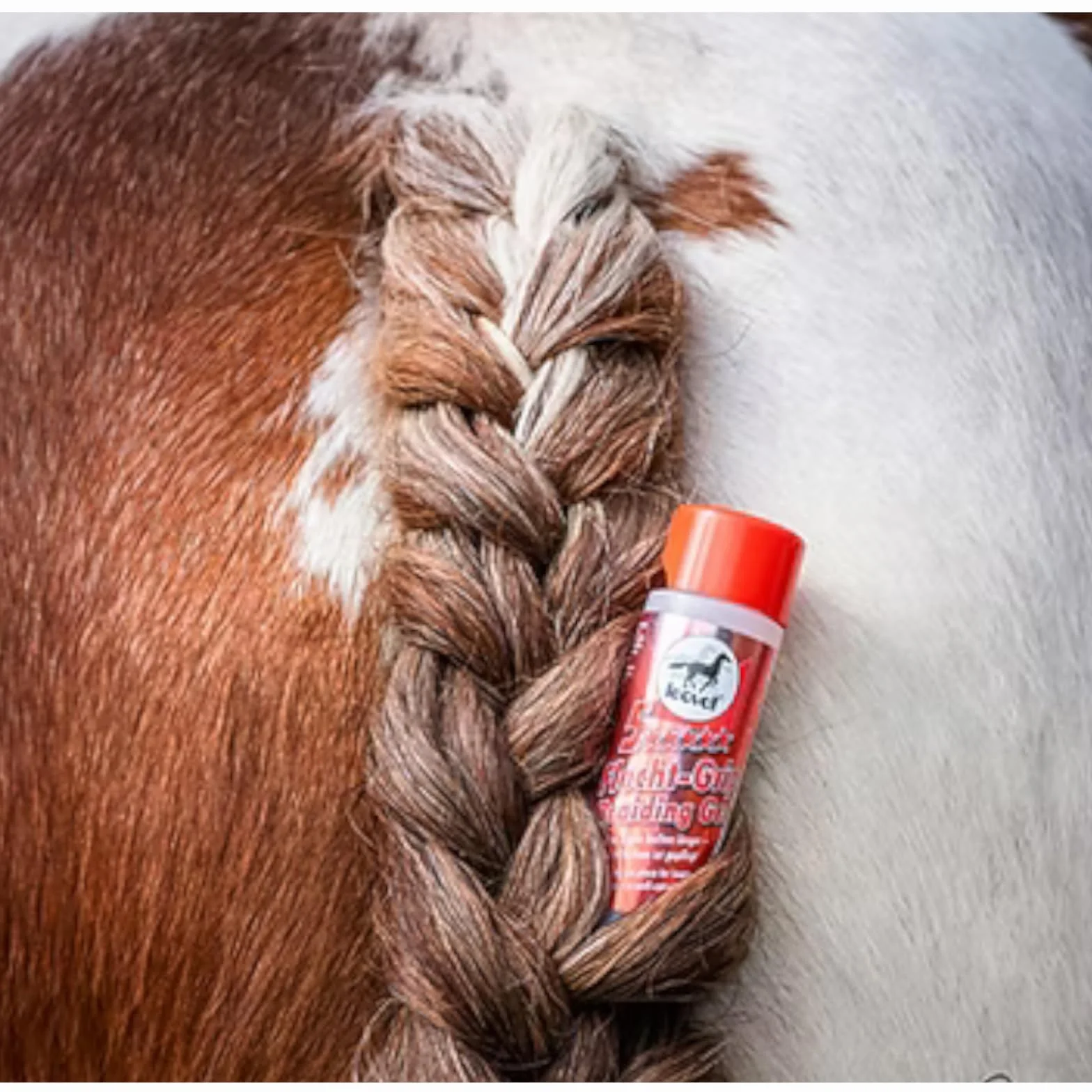 Leovet Gel coiffant 5 étoiles FLECHT-Grip Couleur neutre Accessoire cheval