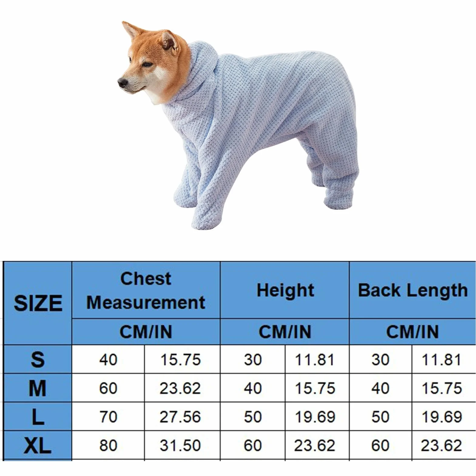 Peignoir de bain pour chien à séchage rapide, serviette absorbante, enroulé, accessoires de bain