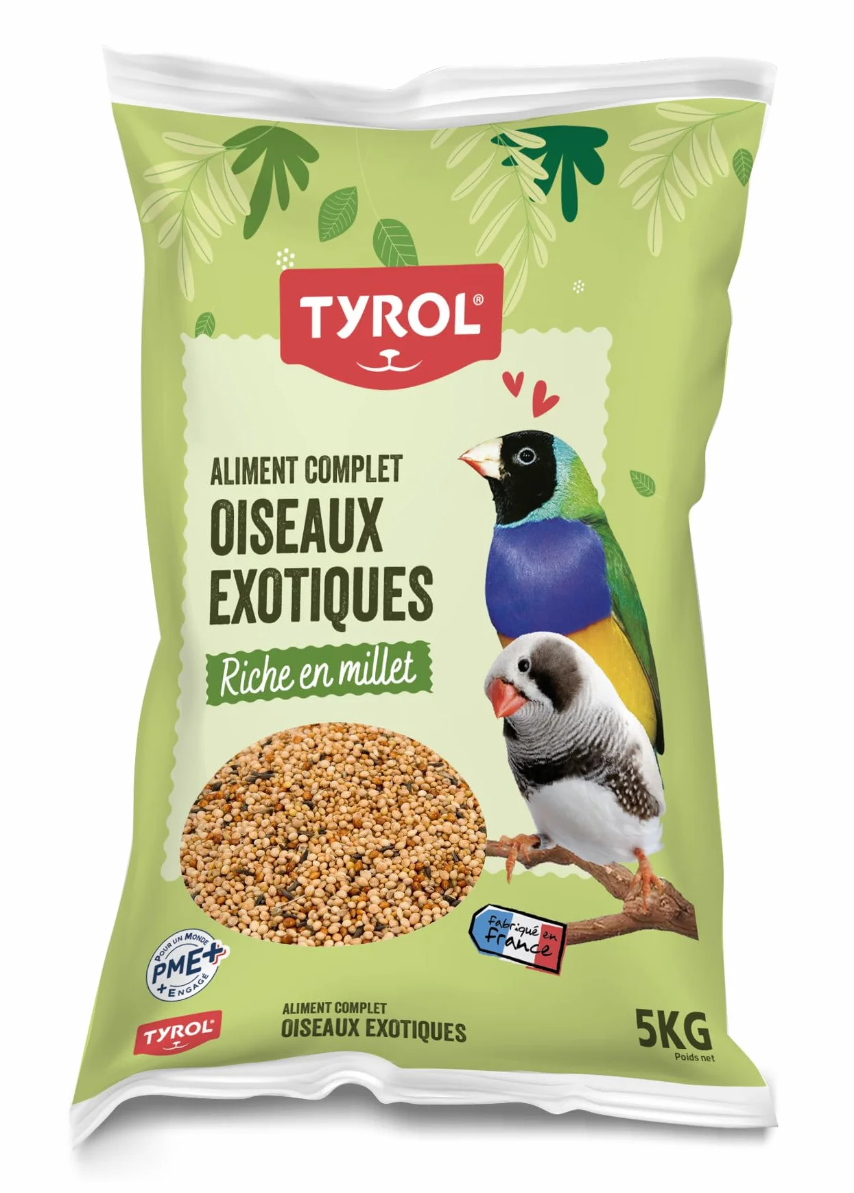 Tyrol Melange Oiseaux Exotiques 5KG
