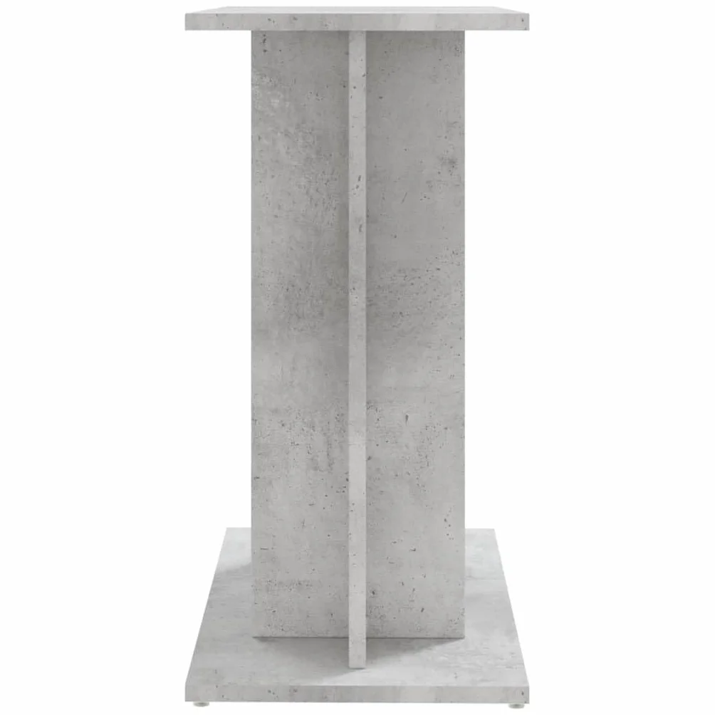 vidaXL Support d'aquarium en béton Gris 60 x 30 x 60 cm