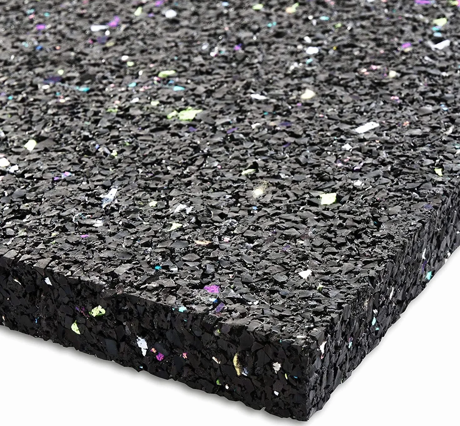 Tapis d'écurie en granulés de Caoutchouc 200 x 125 cm antidérapant 0,5 cm