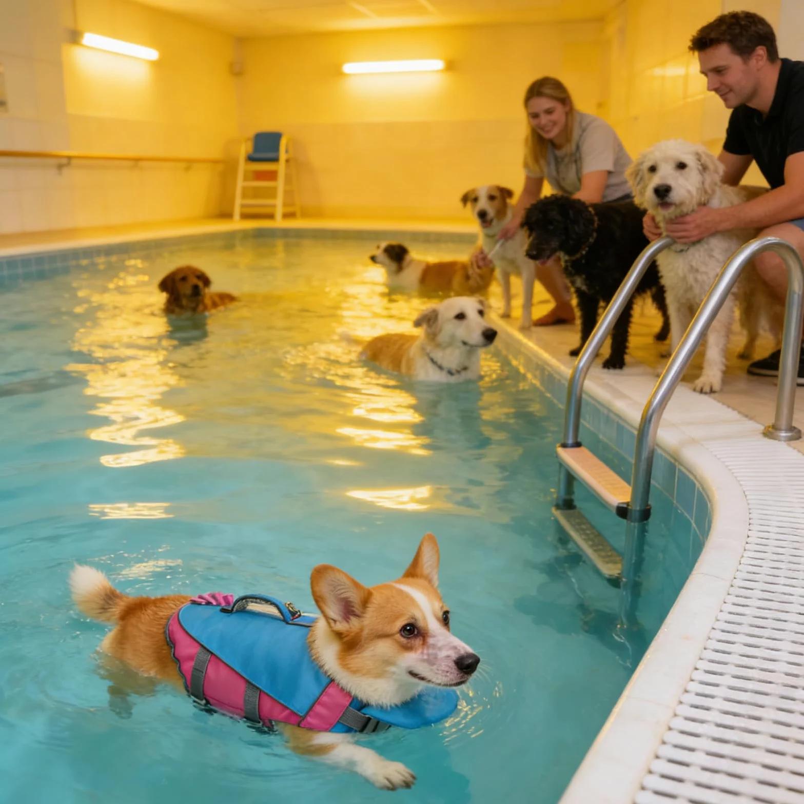 Gilet de sauvetage pour chien Flottabilité Anti-Étouffement Protection | Veste Flottaison Chien Accessoires Animaux pour chiot, petite, moyenne, grande race piscine plage lac rivière bateau
