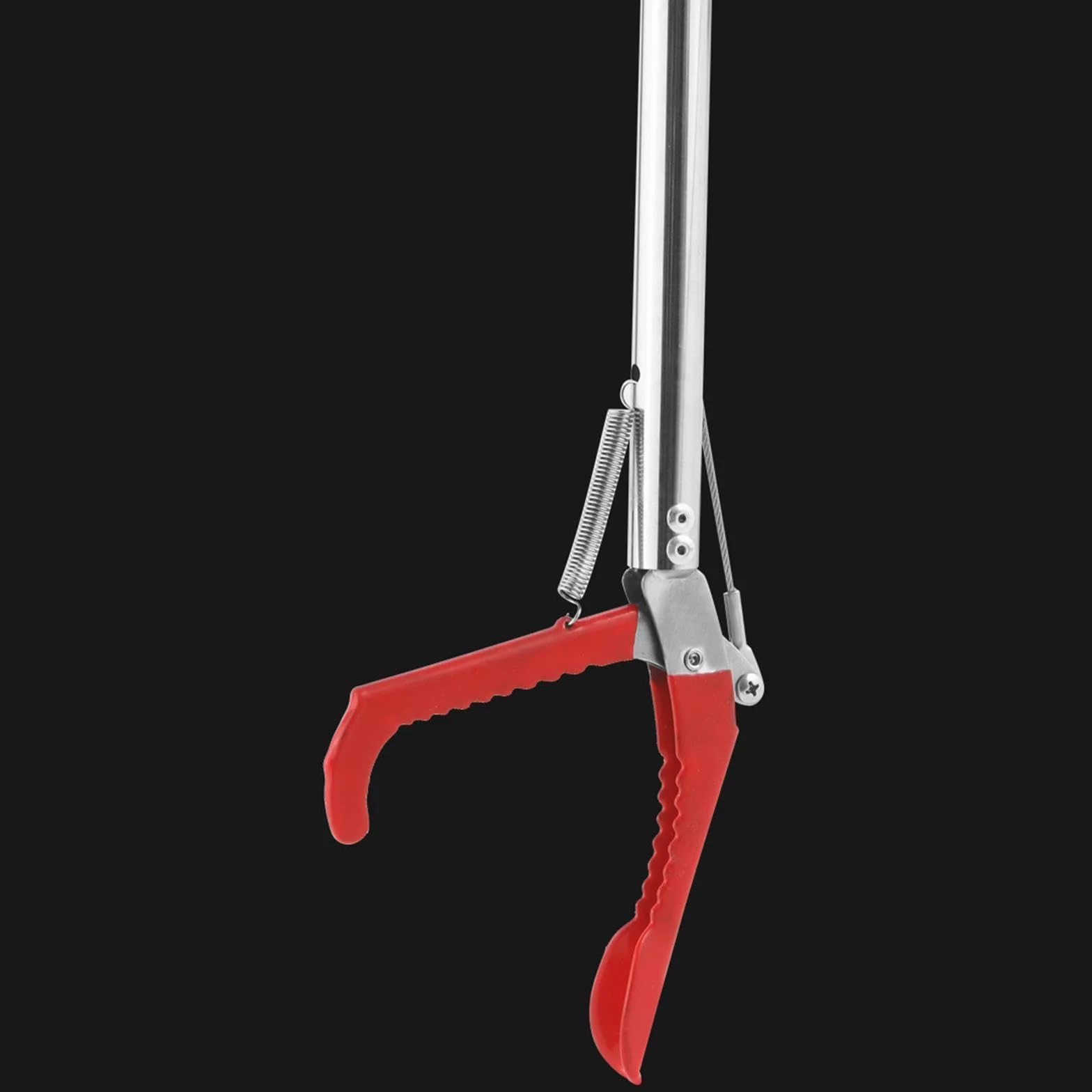 Attrape-Serpent Acier Inoxydable Poignée Extra Longue Pince Auto-verrouillable 150CM