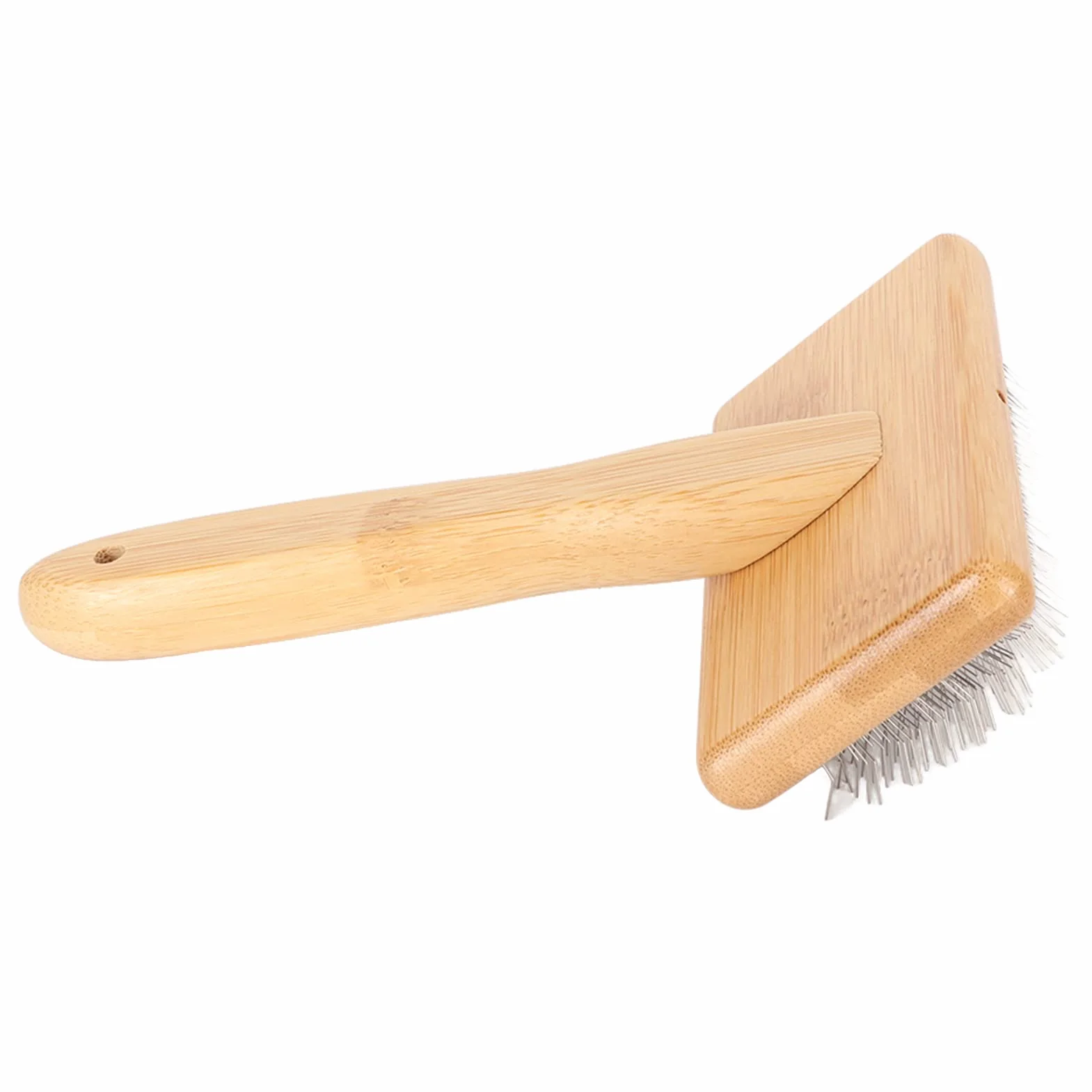 Brosse à Plumer pour Chats, Peigne en Macramé, Coussin Troué (L)