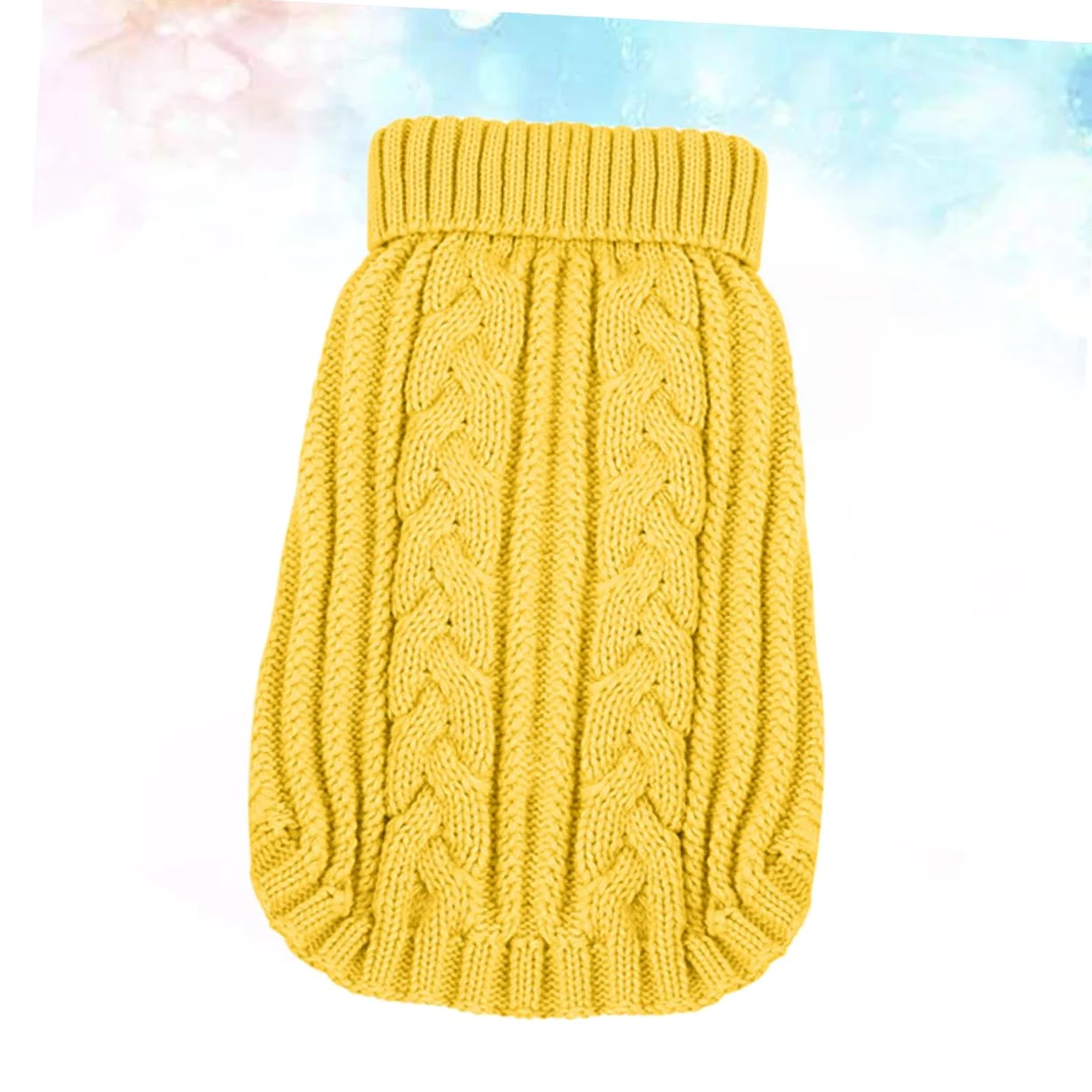 BESPORTBLE Lot De 3 Pulls Tendance pour Chien Taille XXS Jaune Tricoté Confortable Robuste Idéal pour Noël Les Anniversaires Les Jours Spéciaux Facile À Enfiler