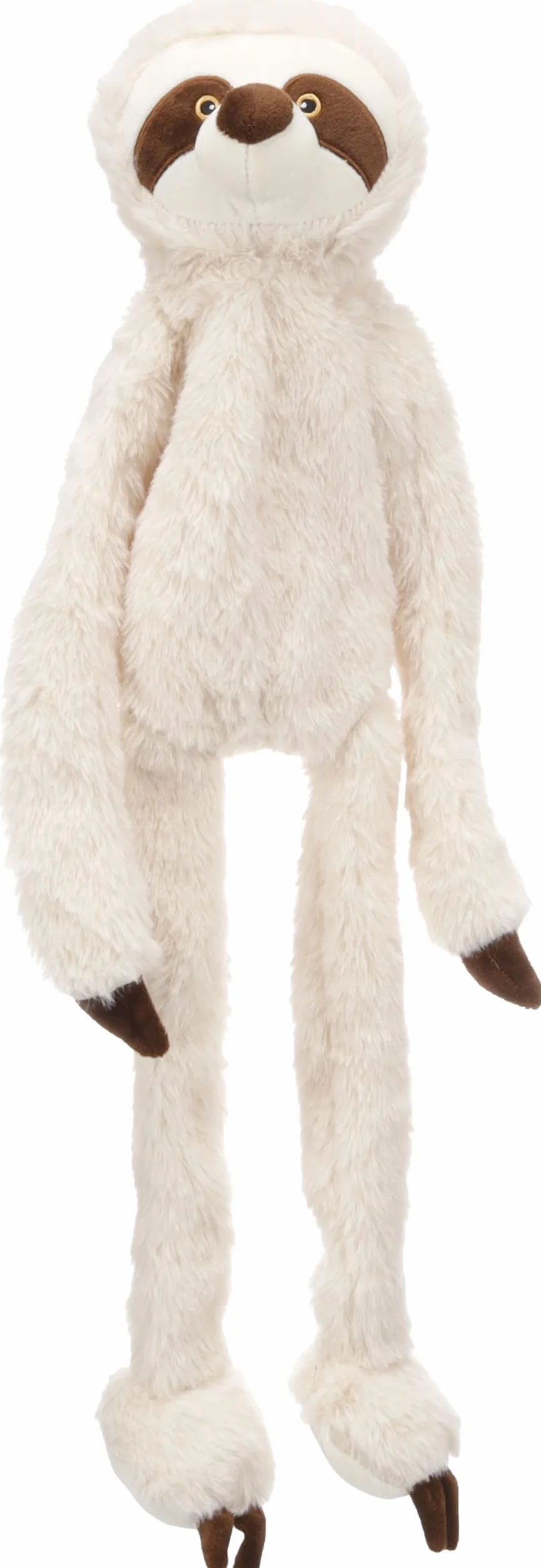 Peluche Douce pour Chien Paresseux Landy Beige S 19x10,5x60cm